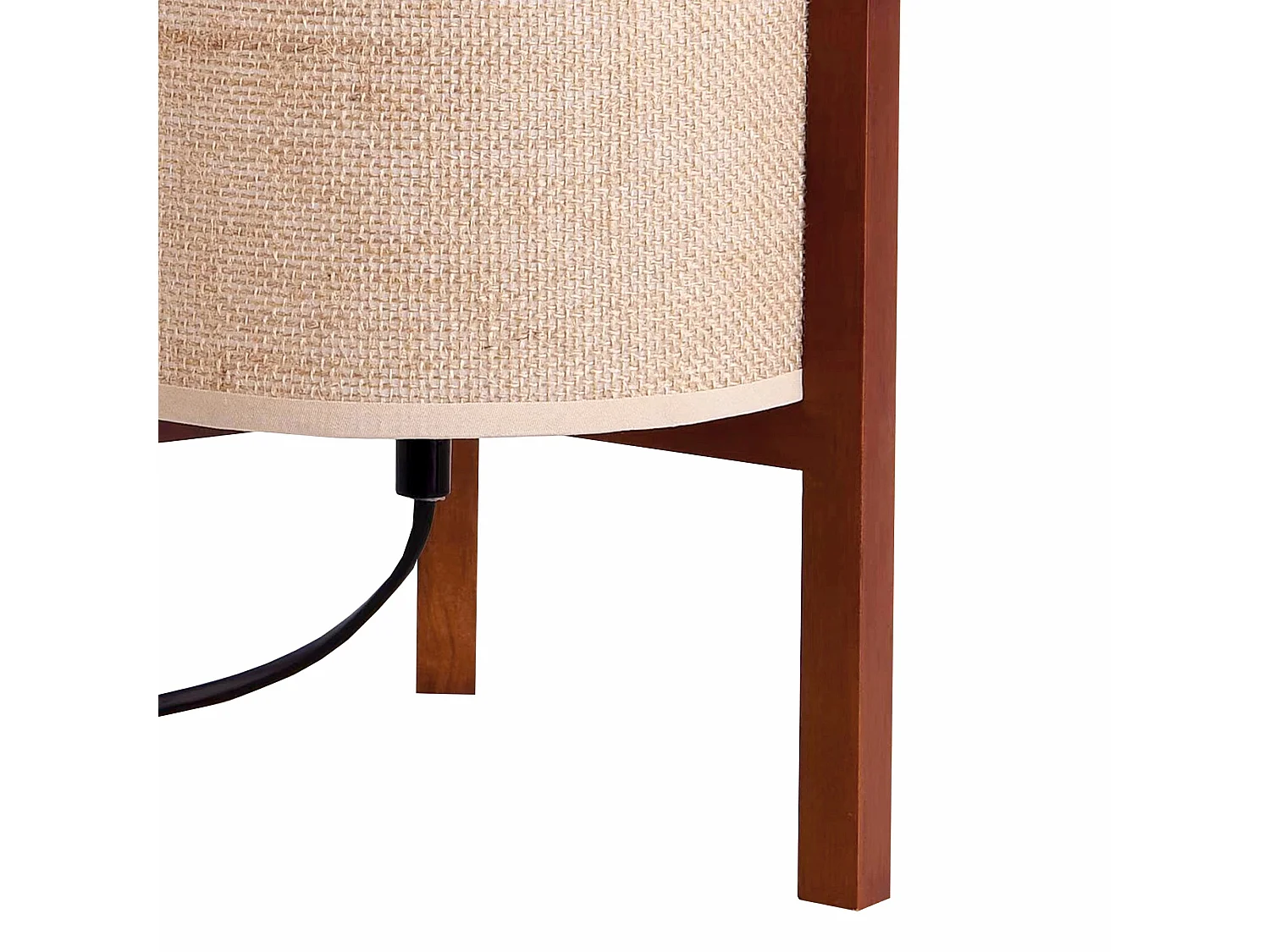 Candeeiro de mesa 30 x 22 cm castanho bege 03_0007405