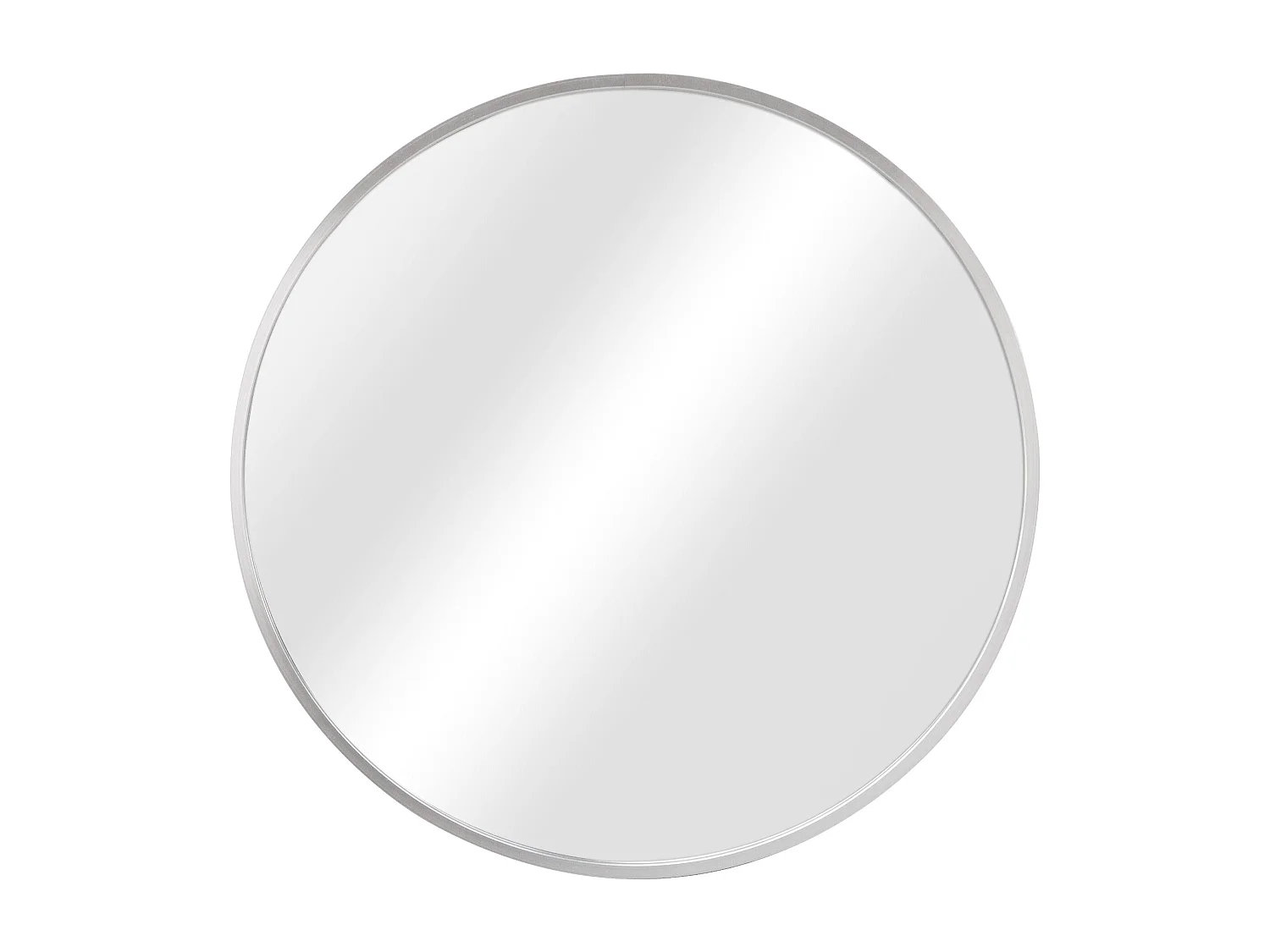 Miroir mural rond diamètre argenté 40 x 40 x 2.8 cm 03_0007911