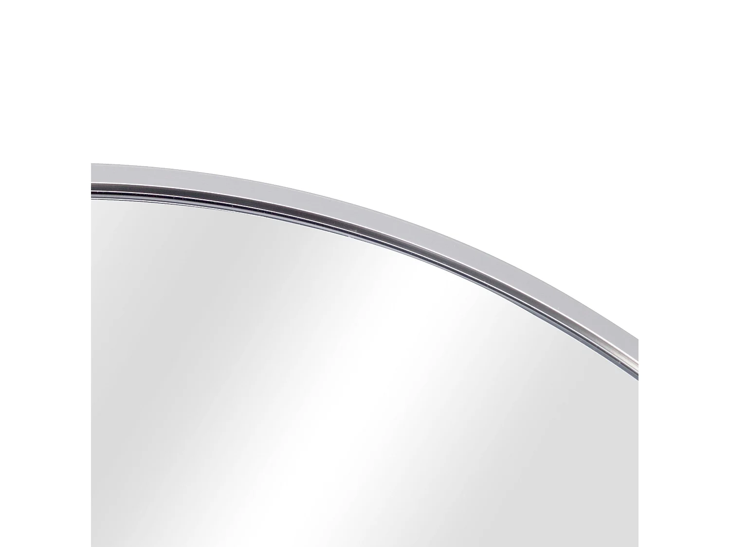 Miroir mural rond diamètre argenté 40 x 40 x 2.8 cm 03_0007911