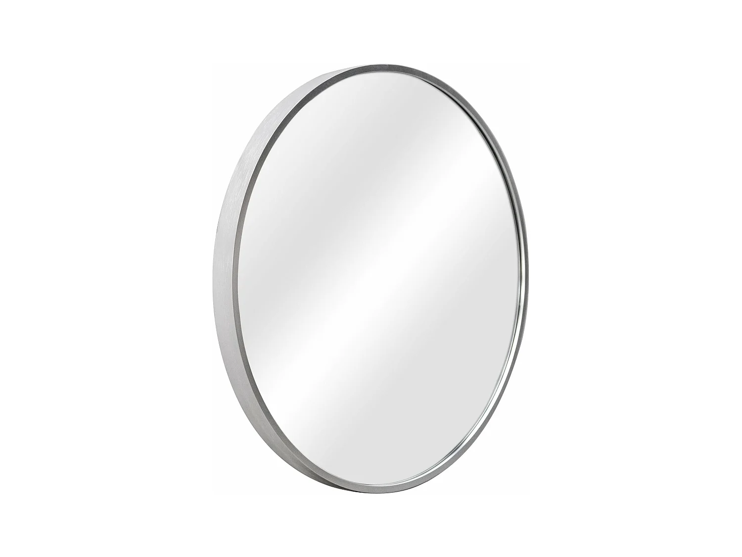 Miroir mural rond diamètre argenté 40 x 40 x 2.8 cm 03_0007911