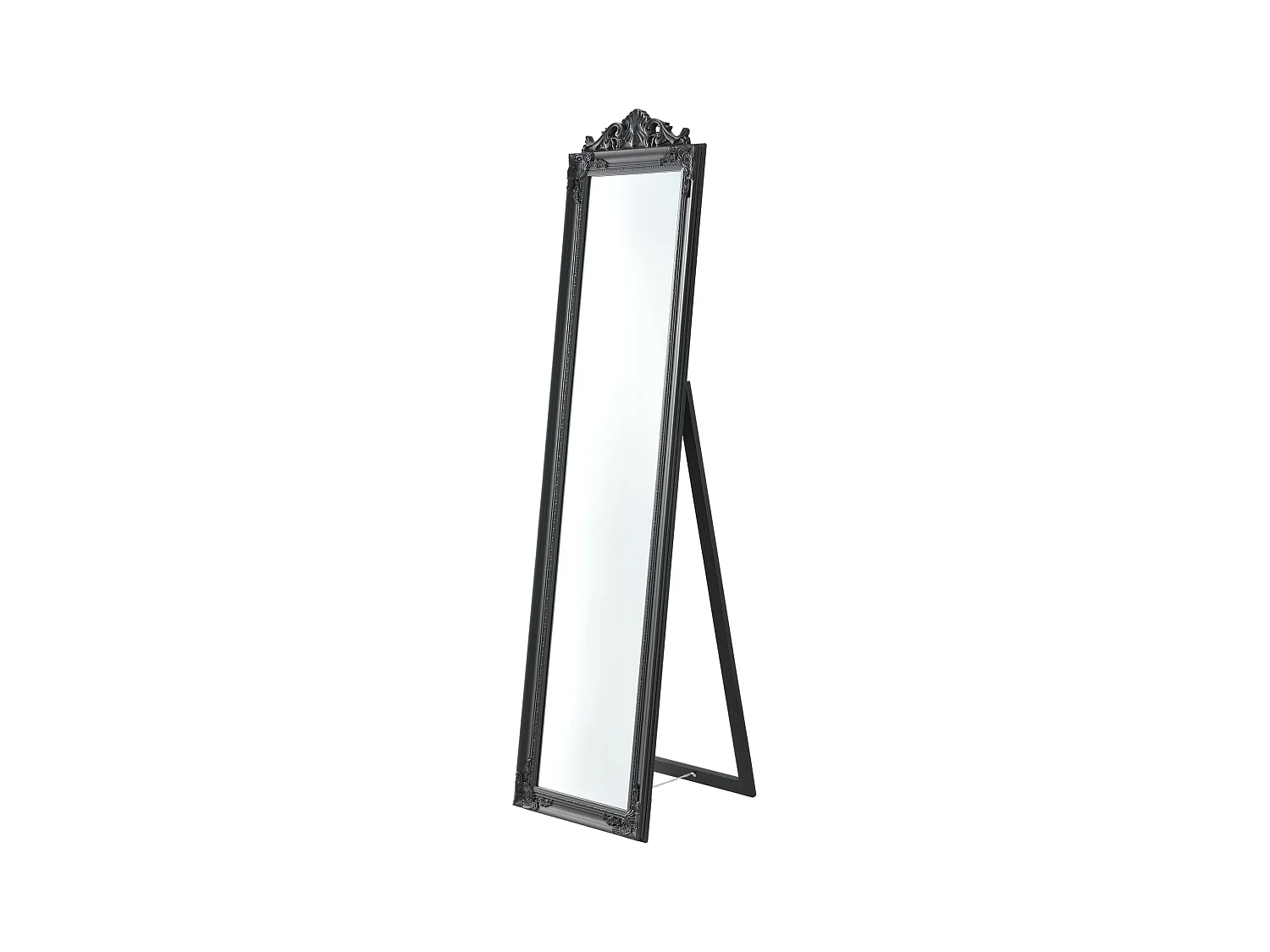 Miroir sur pied inclinable grise 40 x 5 x 160 cm 03_0007963