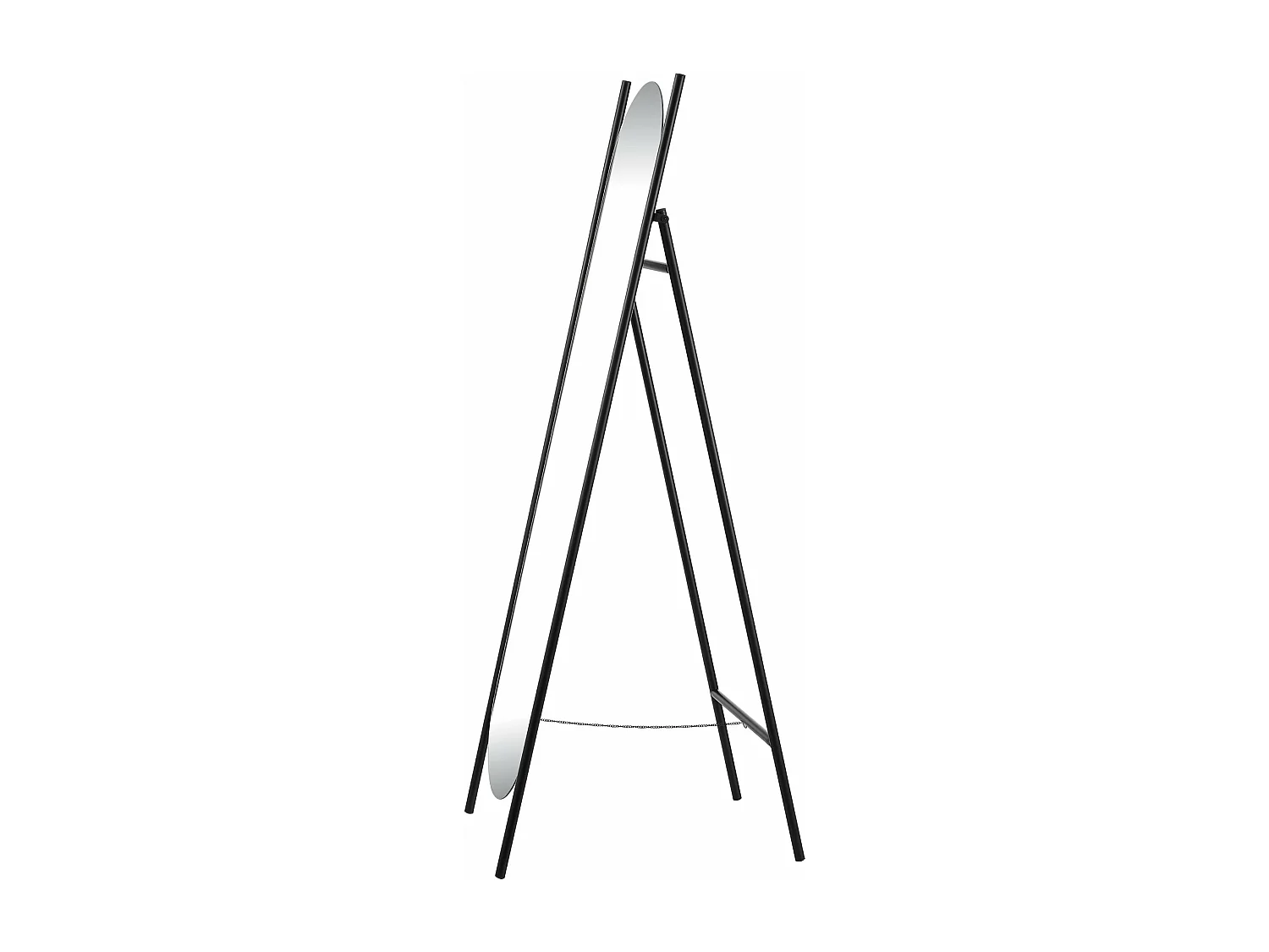 Miroir sur pied 150 noire 150 x 41 x 59.5 cm 03_0007972