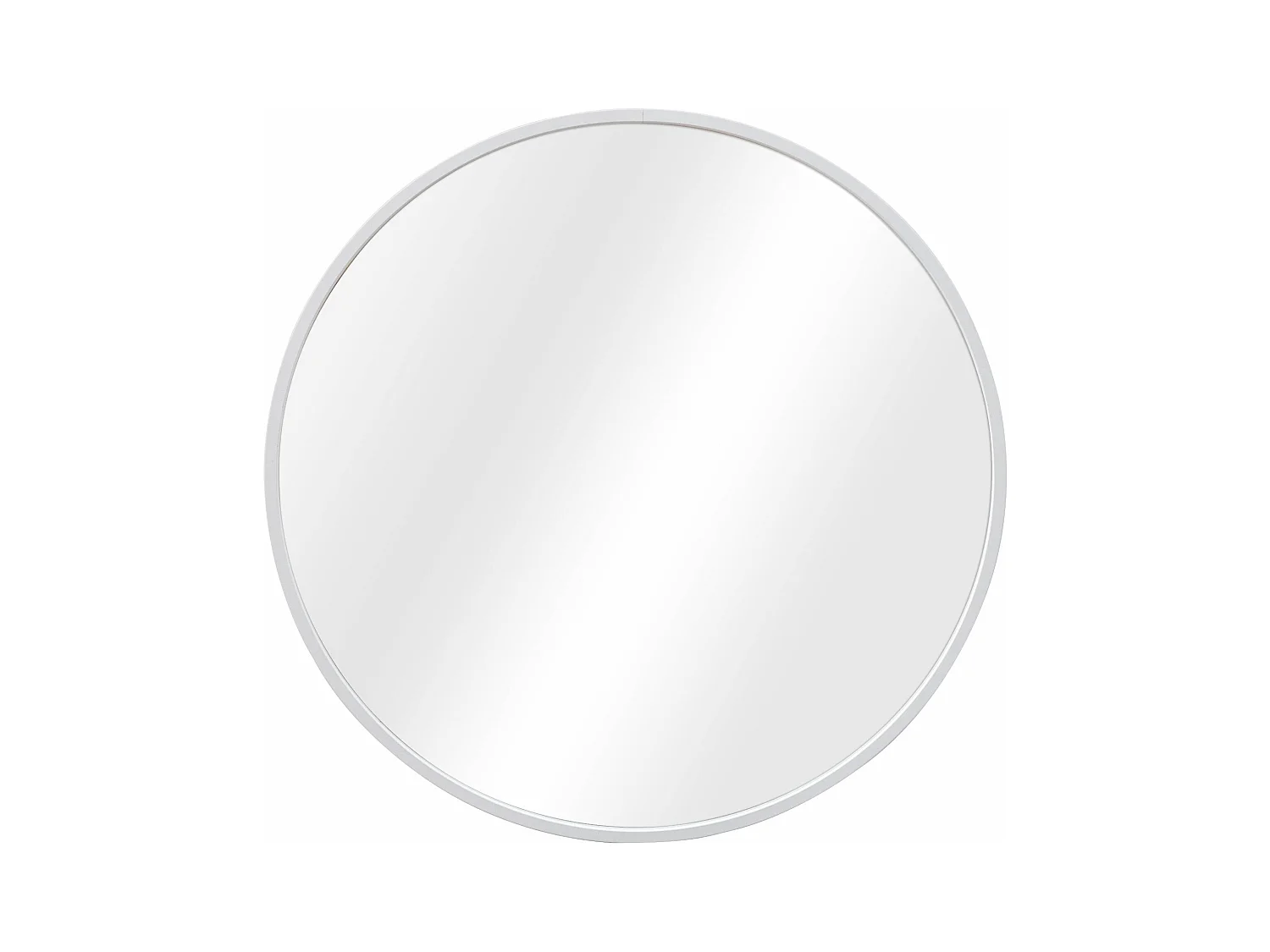 Miroir mural rond diamètre blanche 50 x 2.8 x 50 cm 03_0007916