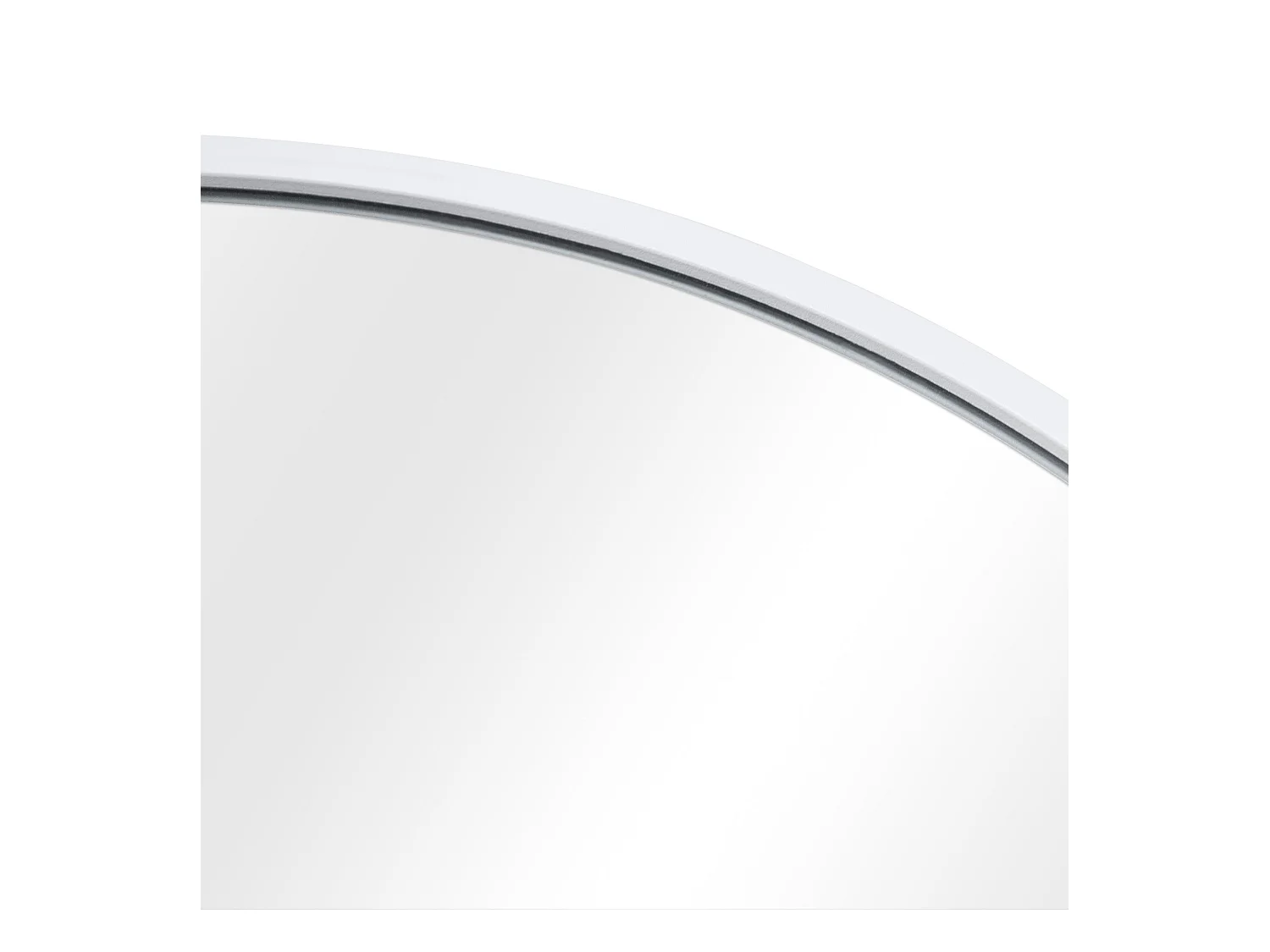 Miroir mural rond diamètre blanche 50 x 2.8 x 50 cm 03_0007916