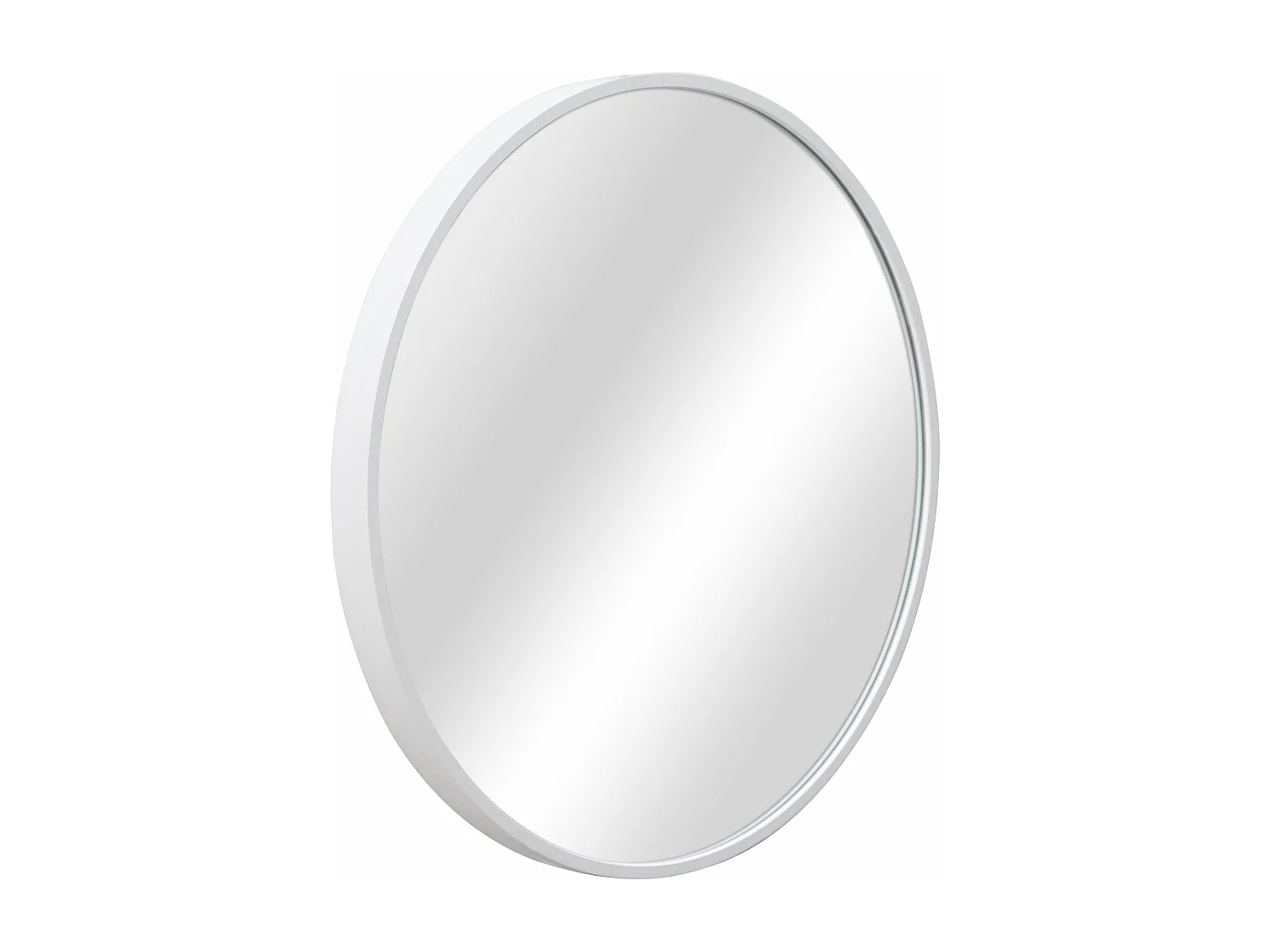 Miroir mural rond diamètre blanche 50 x 2.8 x 50 cm 03_0007916