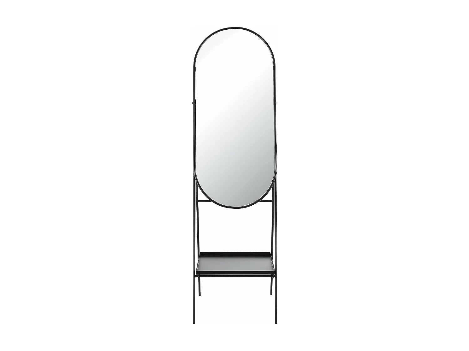 Miroir sur pied 160 noire 46 x 50 x 160 cm 03_0007976