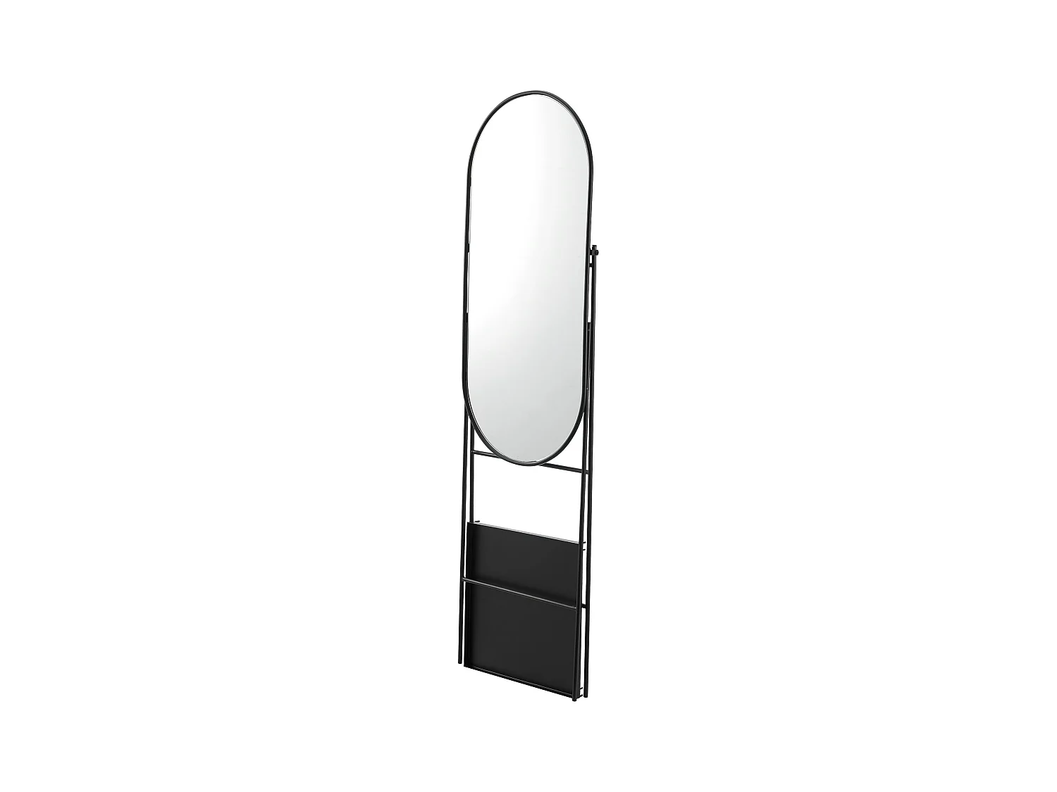 Miroir sur pied 160 noire 46 x 50 x 160 cm 03_0007976