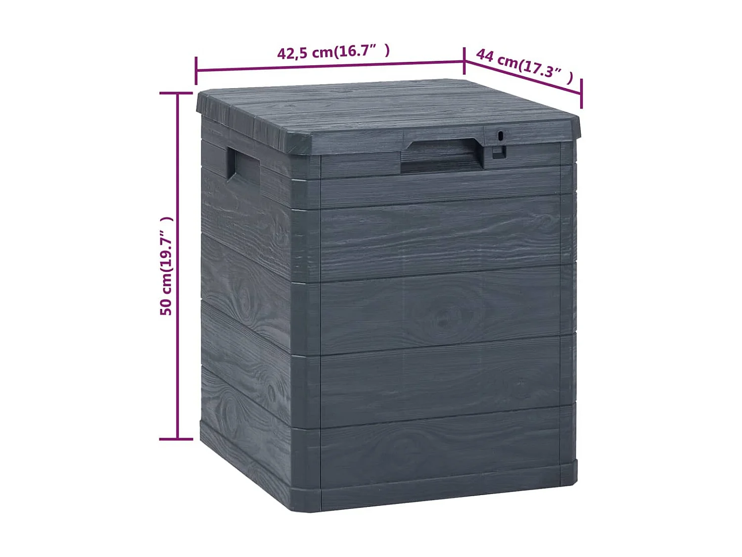 Cofre de almacenamiento para muebles de jardín 90 litros antracita 02_0013048