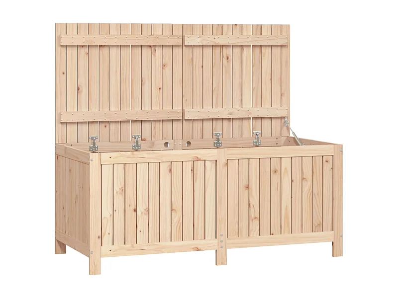 Coffre boîte meuble de bois marron 147 x 68 x 64 cm 02_0013008