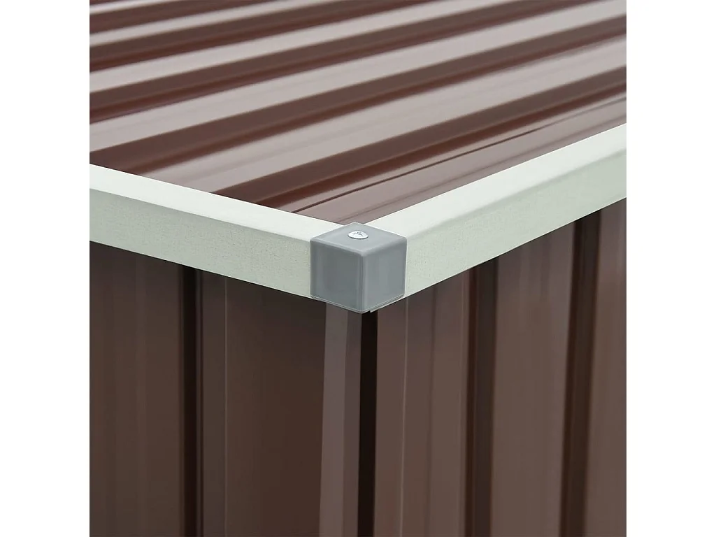 Cassetta portaoggetti per mobili da giardino 171 x 99 x 93 cm marrone 02_0013099