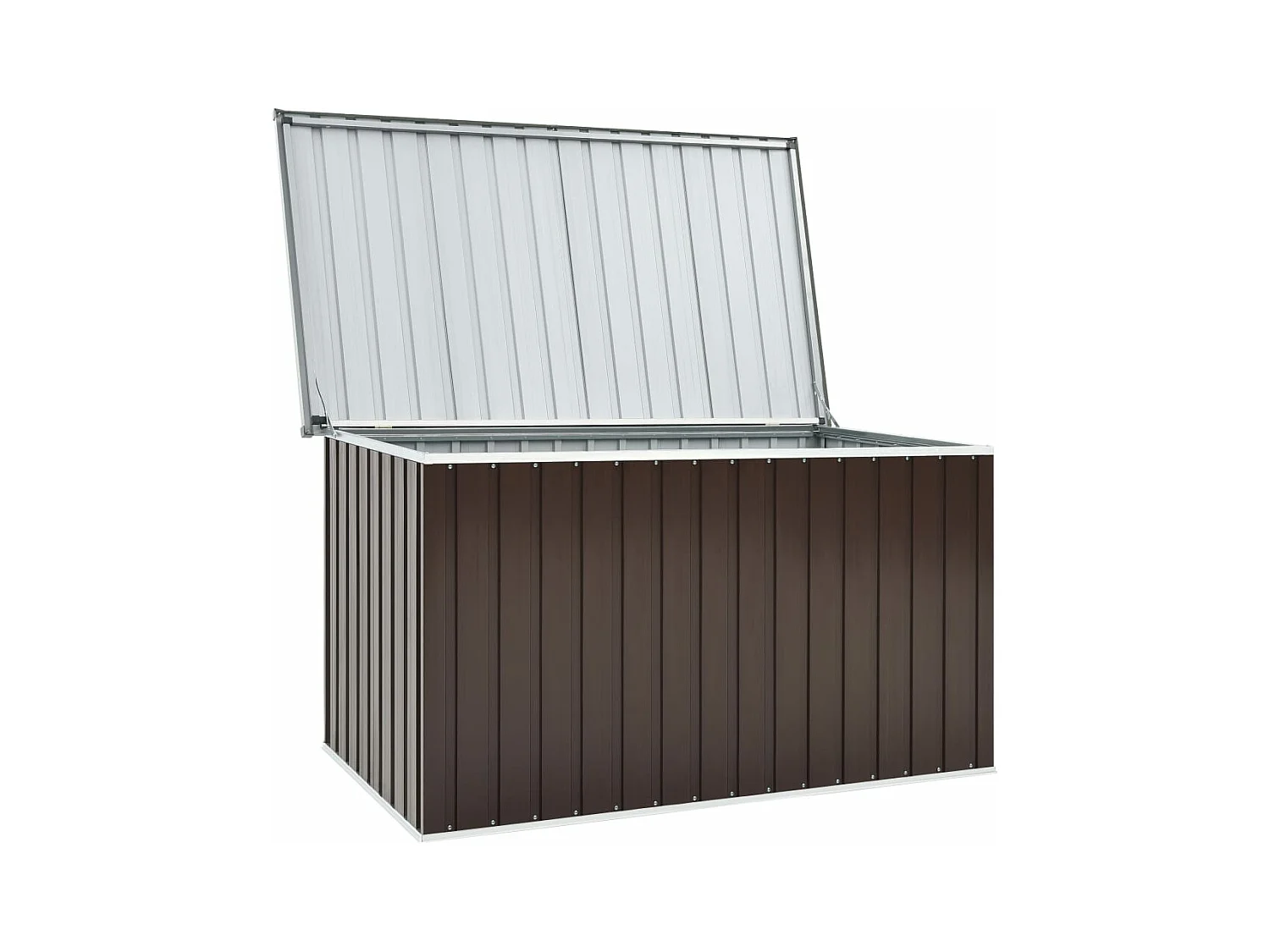 Coffre boîte meuble de marron 171 x 99 x 93 cm 02_0013099