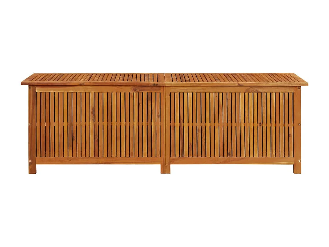 Caixa para armazenamento de móveis de jardim 175 x 50 x 58 cm madeira maciça de acácia 02_0013013