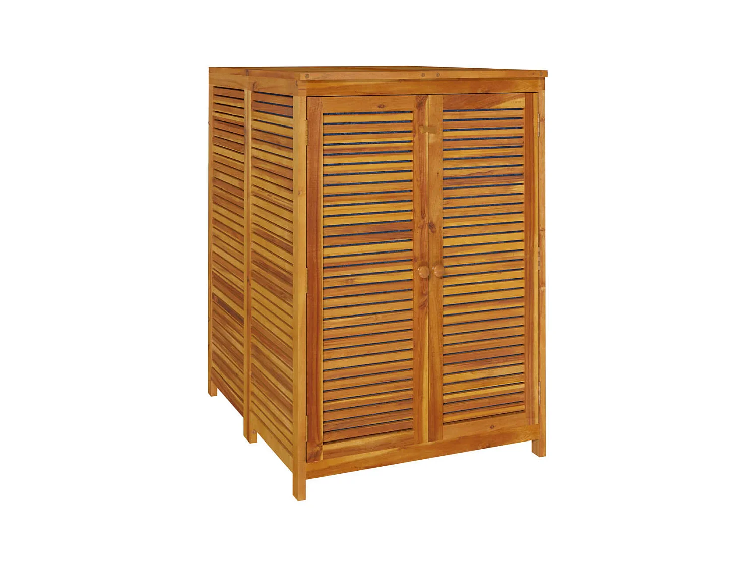 Coffre boîte meuble de bois marron 70 x 87 x 104 cm 02_0013045