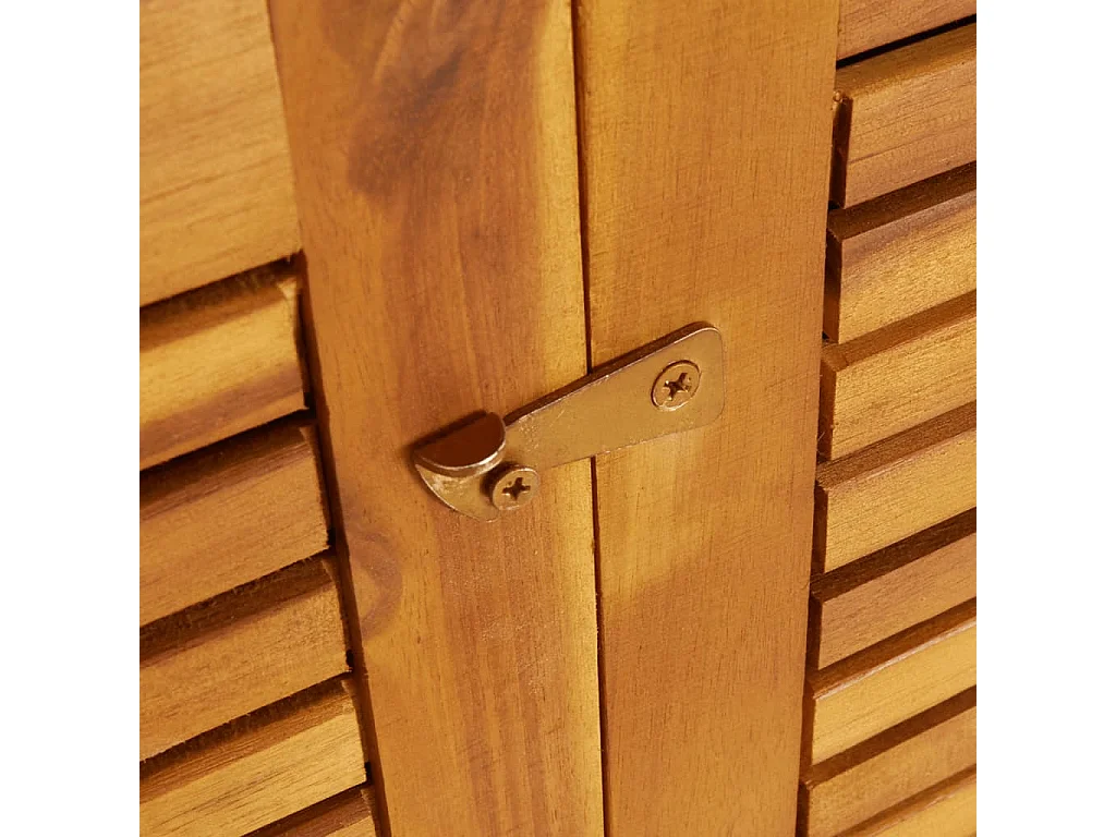 Cassetta portaoggetti per mobili da giardino 70 x 87 x 104 cm in legno massello di acacia 02_0013045