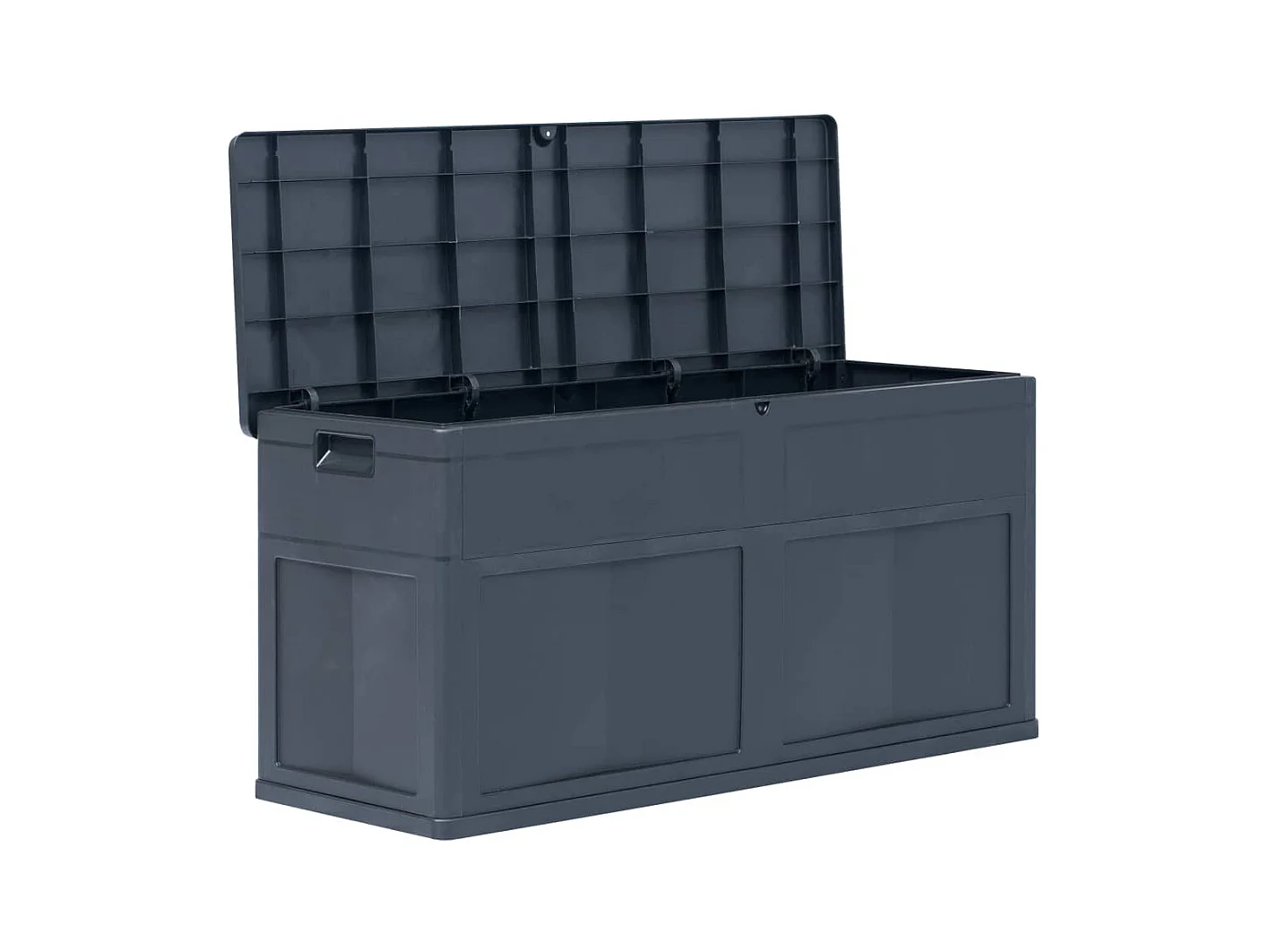 Coffre boîte meuble de noire 119 x 46 x 60 cm 02_0013031