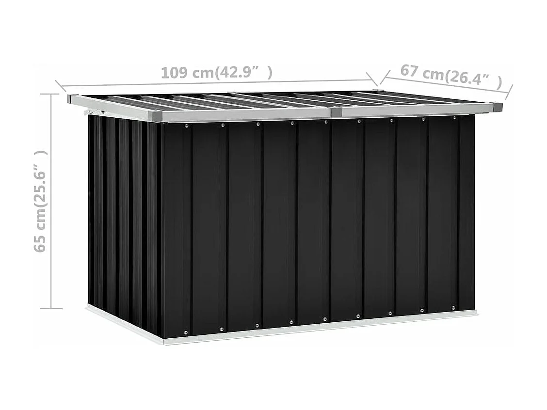 Coffre boîte meuble de 109 x 67 x 65 cm 02_0013057