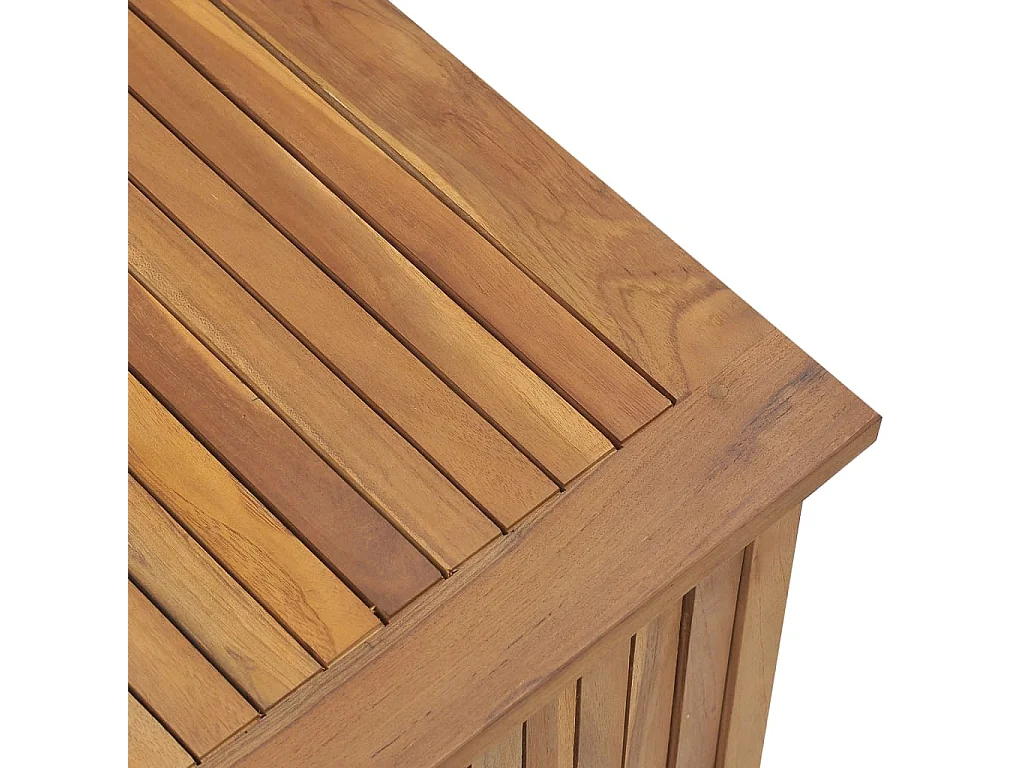 Boîte coffre de jardin bois marron 150 x 50 x 55 cm 02_0012988