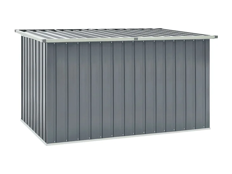 Cassetta portaoggetti per mobili da giardino grigia 171 x 99 x 93 cm 02_0013087