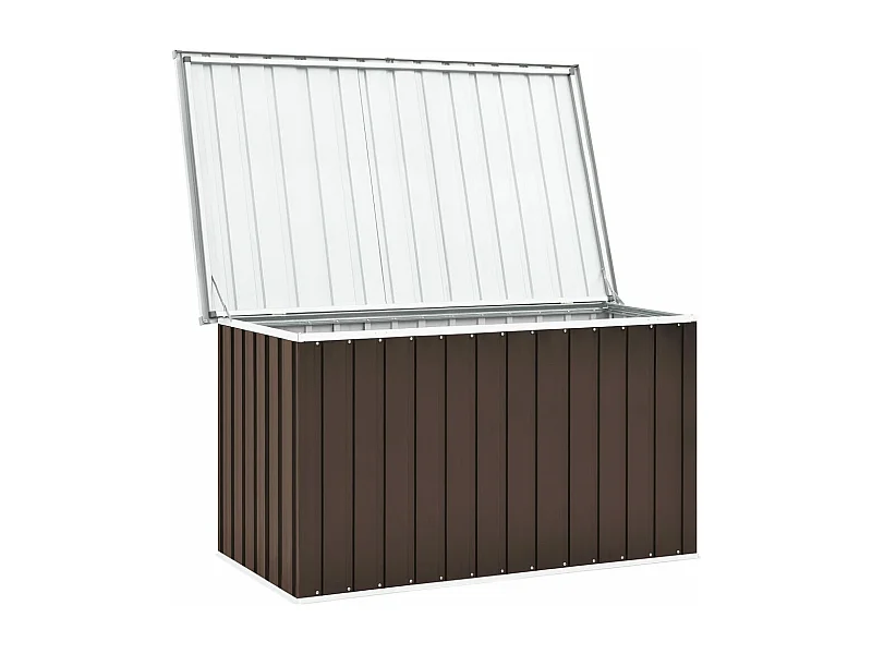 Coffre boîte meuble de marron 149 x 99 x 93 cm 02_0013098