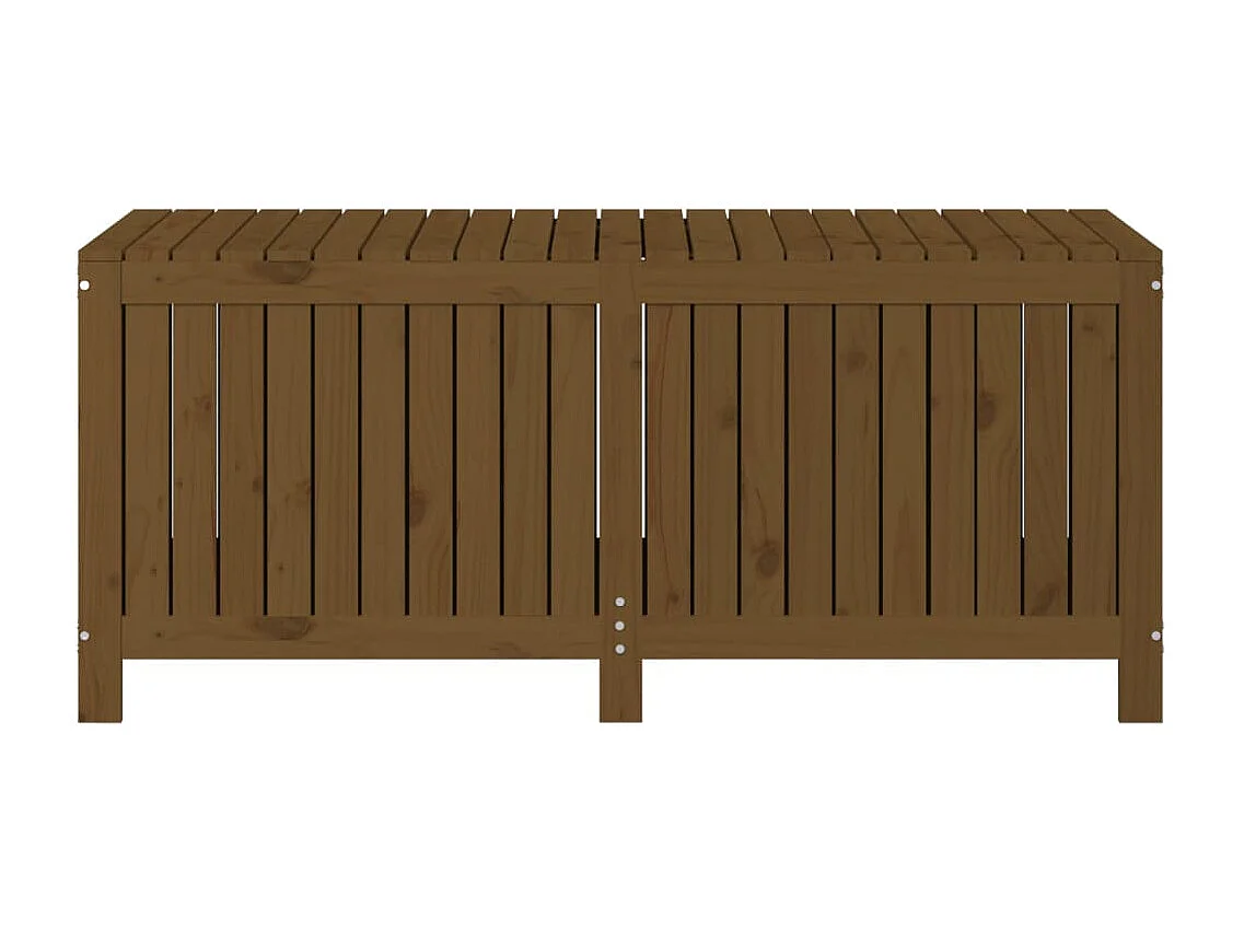 Coffre boîte meuble de bois marron 147 x 68 x 64 cm 02_0013104