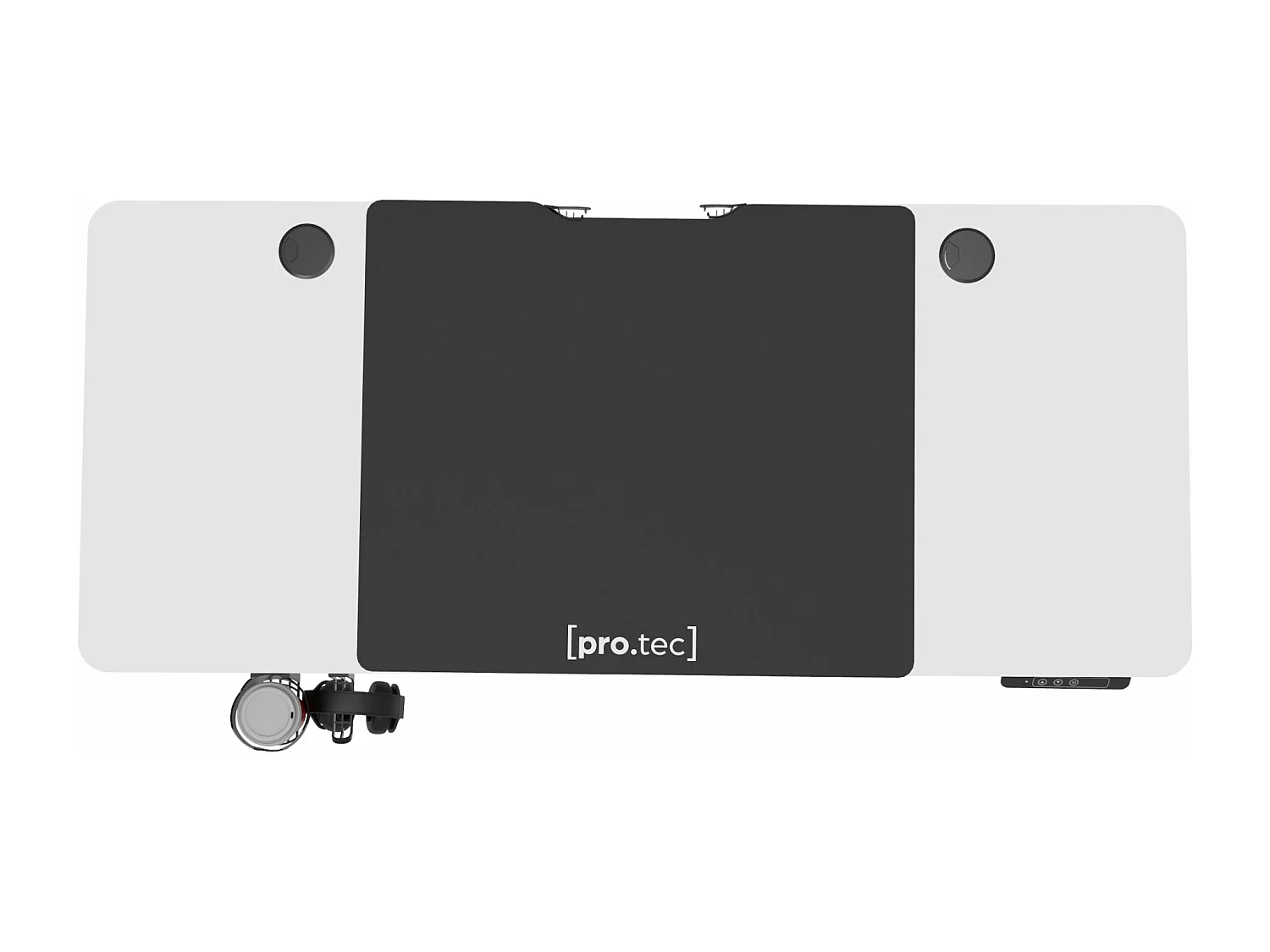 Bureau poste de travail blanche 140 x 60 x 72 cm 03_0006651