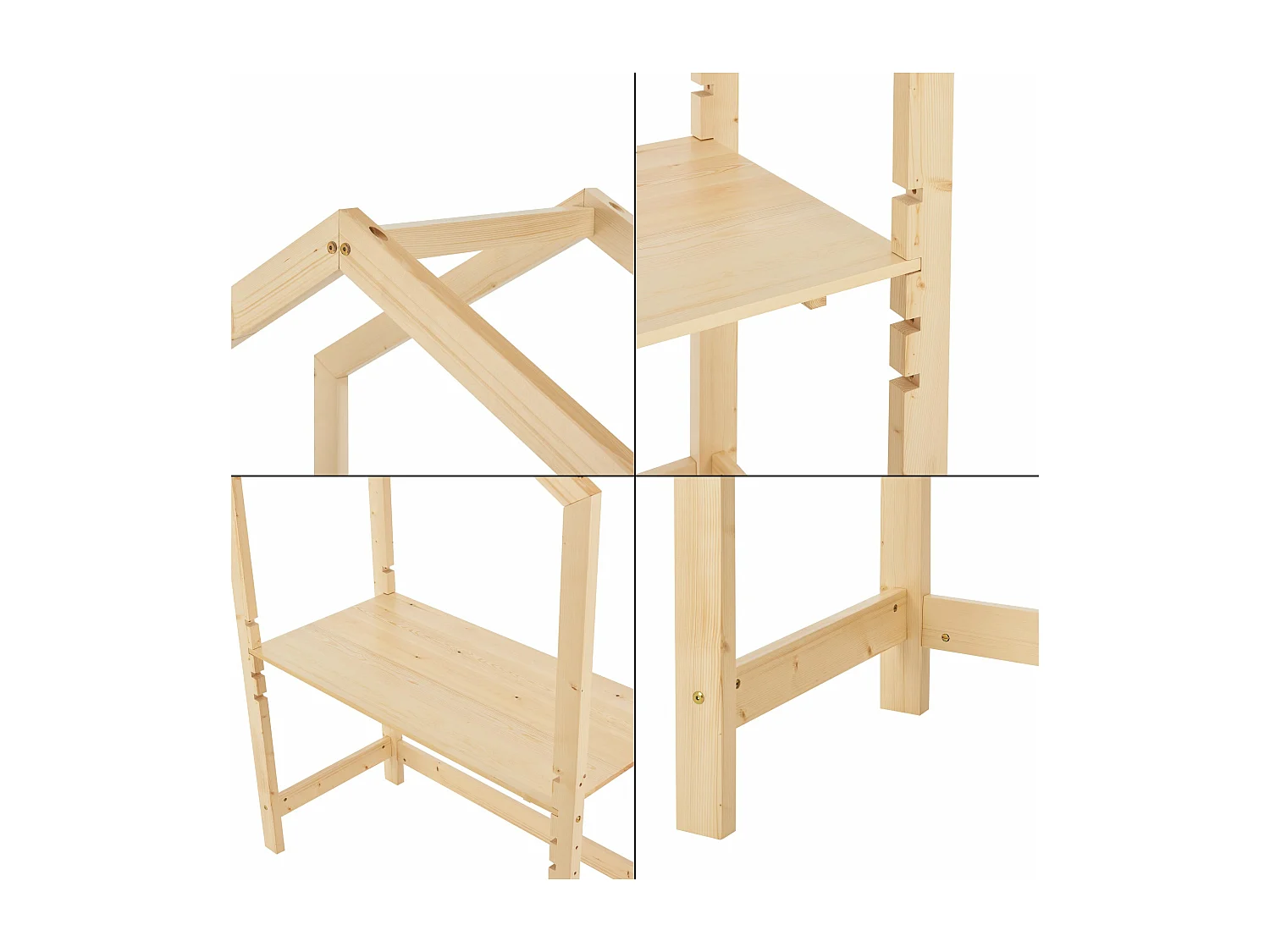 Bureau d'enfant pin 160 110 x 50 x 160 cm 03_0006617