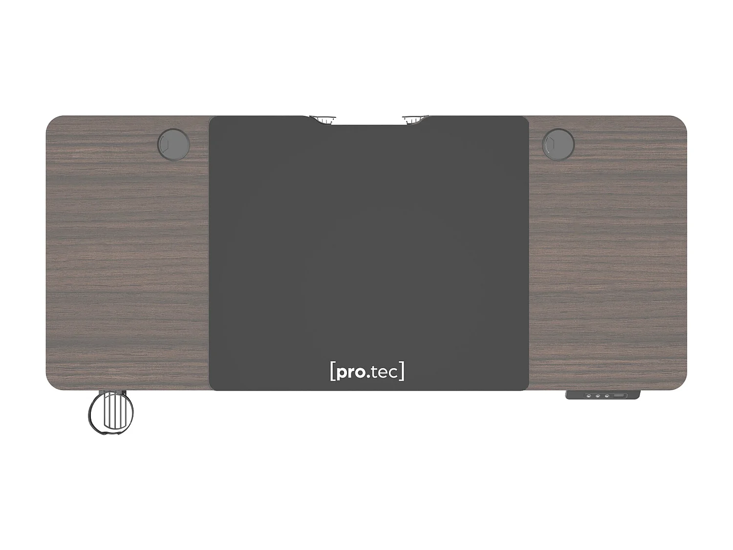 Bureau poste de travail marron 140 x 60 x 73 cm 03_0006660