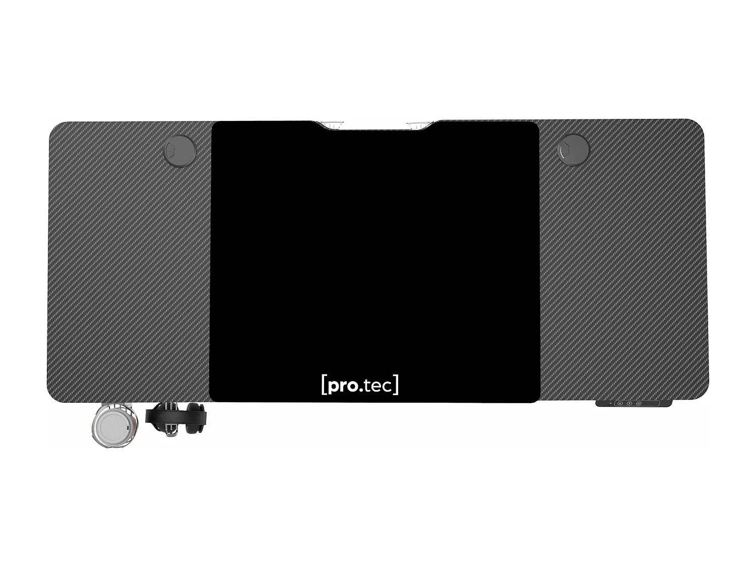 Bureau poste de travail noire 140 x 60 x 72 cm 03_0006653