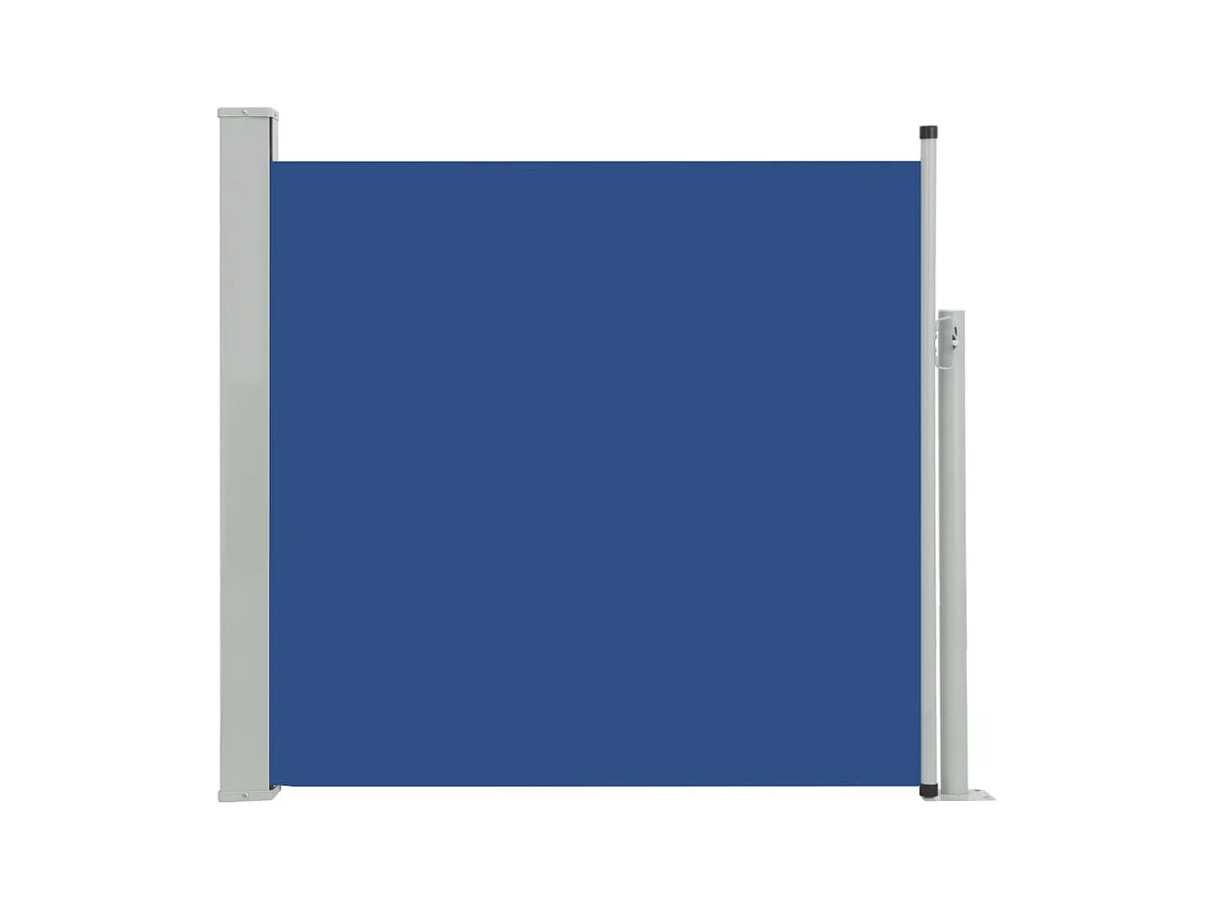 Tenda da sole schermata laterale retrattile per la privacy per patio giardino terrazza balcone schermo di protezione visiva 170 x 300 cm blu 02_0007309