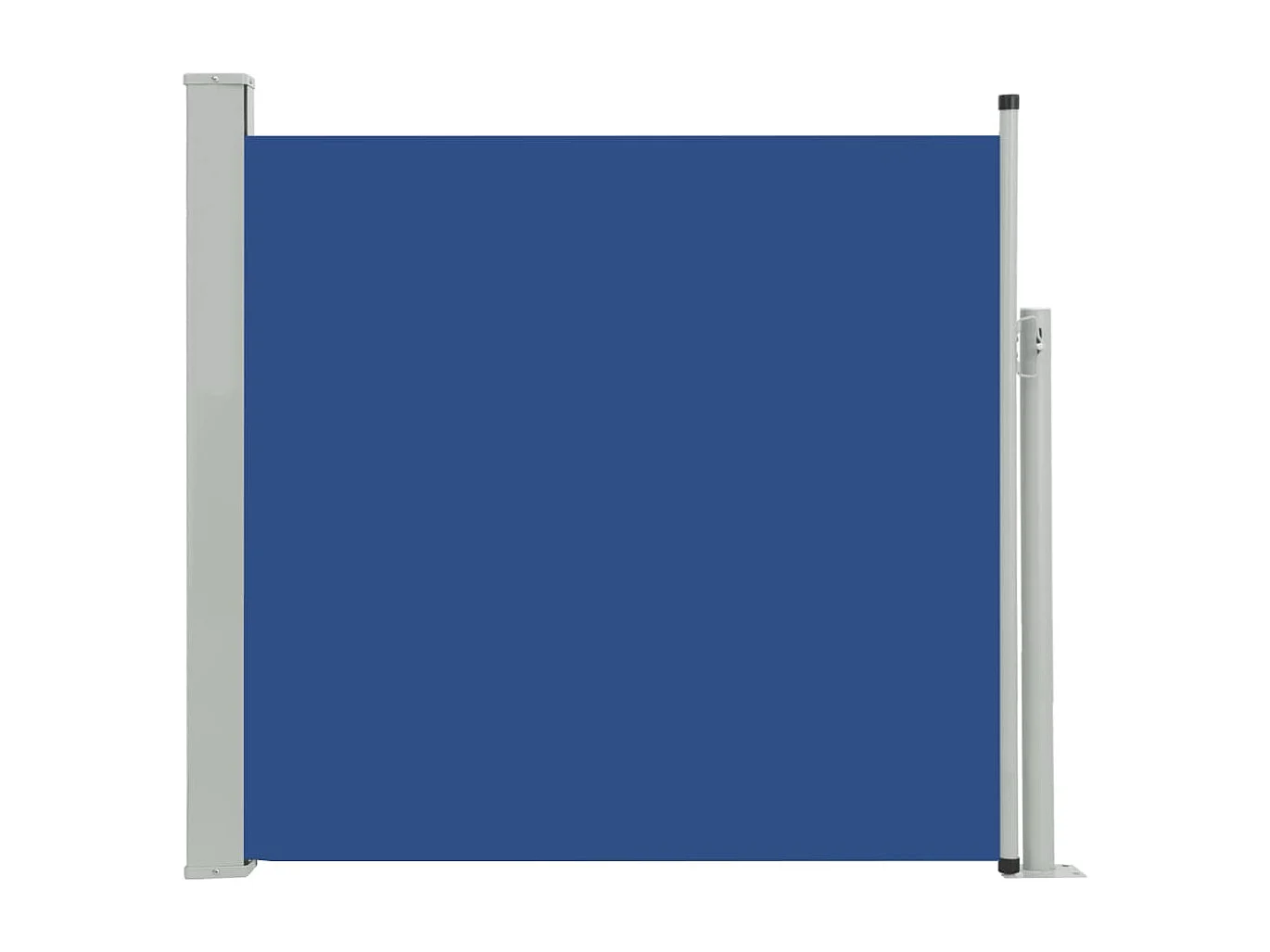 Toldo de protección lateral retráctil para terraza, jardín, terraza, balcón, protección visual, 170 x 300 cm, azul 02_0007309