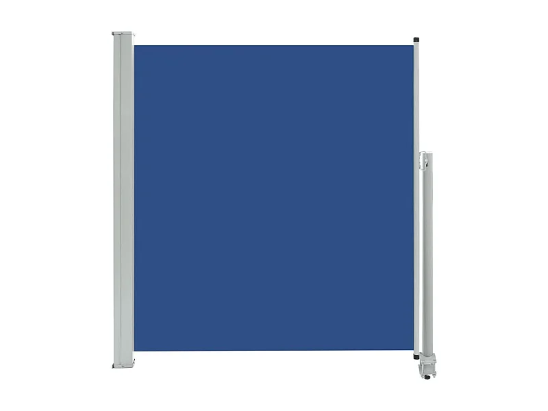 Auvent paravent store brise-vue bleue 300 x 300 x 140 cm 02_0007227