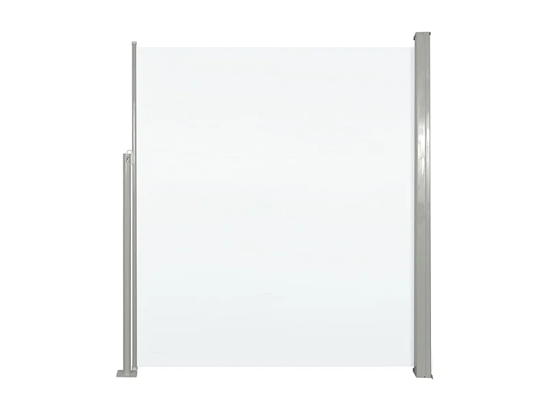 Auvent paravent store brise-vue crème 300 x 300 x 160 cm 02_0007049