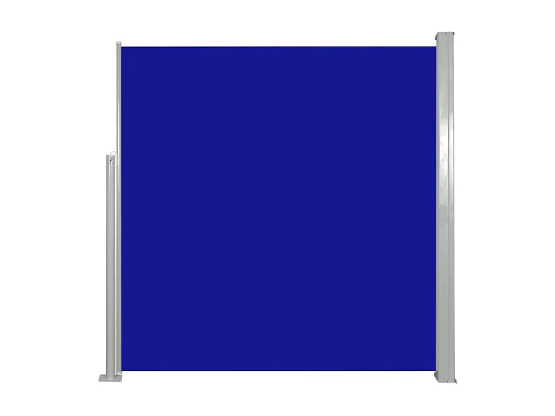 Auvent paravent store brise-vue bleue 300 x 300 x 140 cm 02_0007088