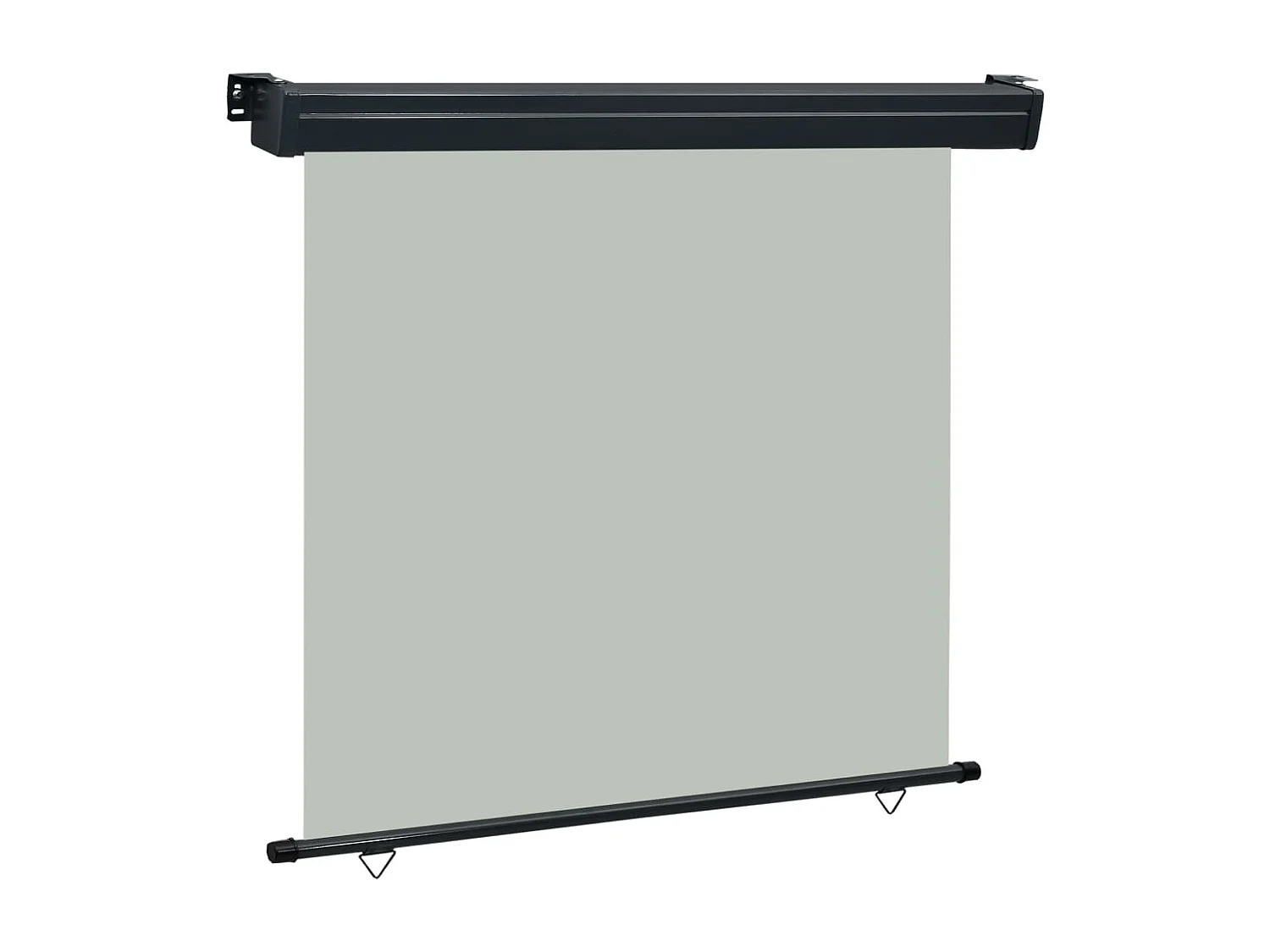 Auvent paravent store brise-vue grise 170 x 250 x 160 cm 02_0007026