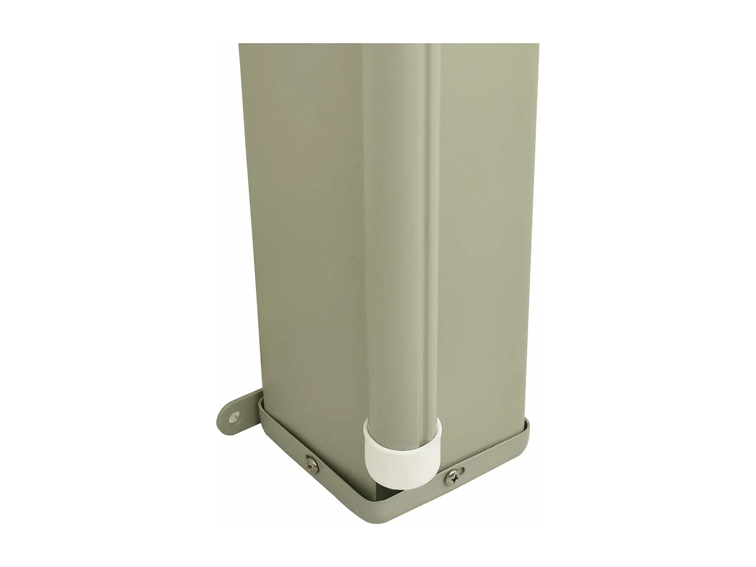 Tenda parasole laterale retrattile per patio giardino terrazza balcone schermo di protezione visiva 200 x 600 cm rosso 02_0007367