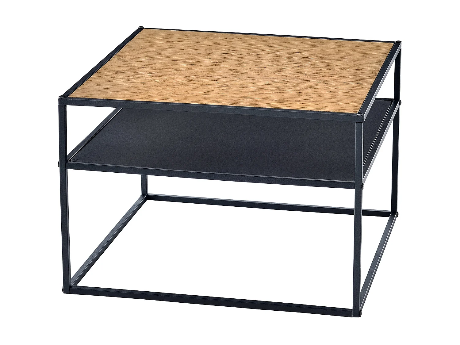 Table basse carrée 40 bois marron 55 x 55 x 40 cm 03_0008431