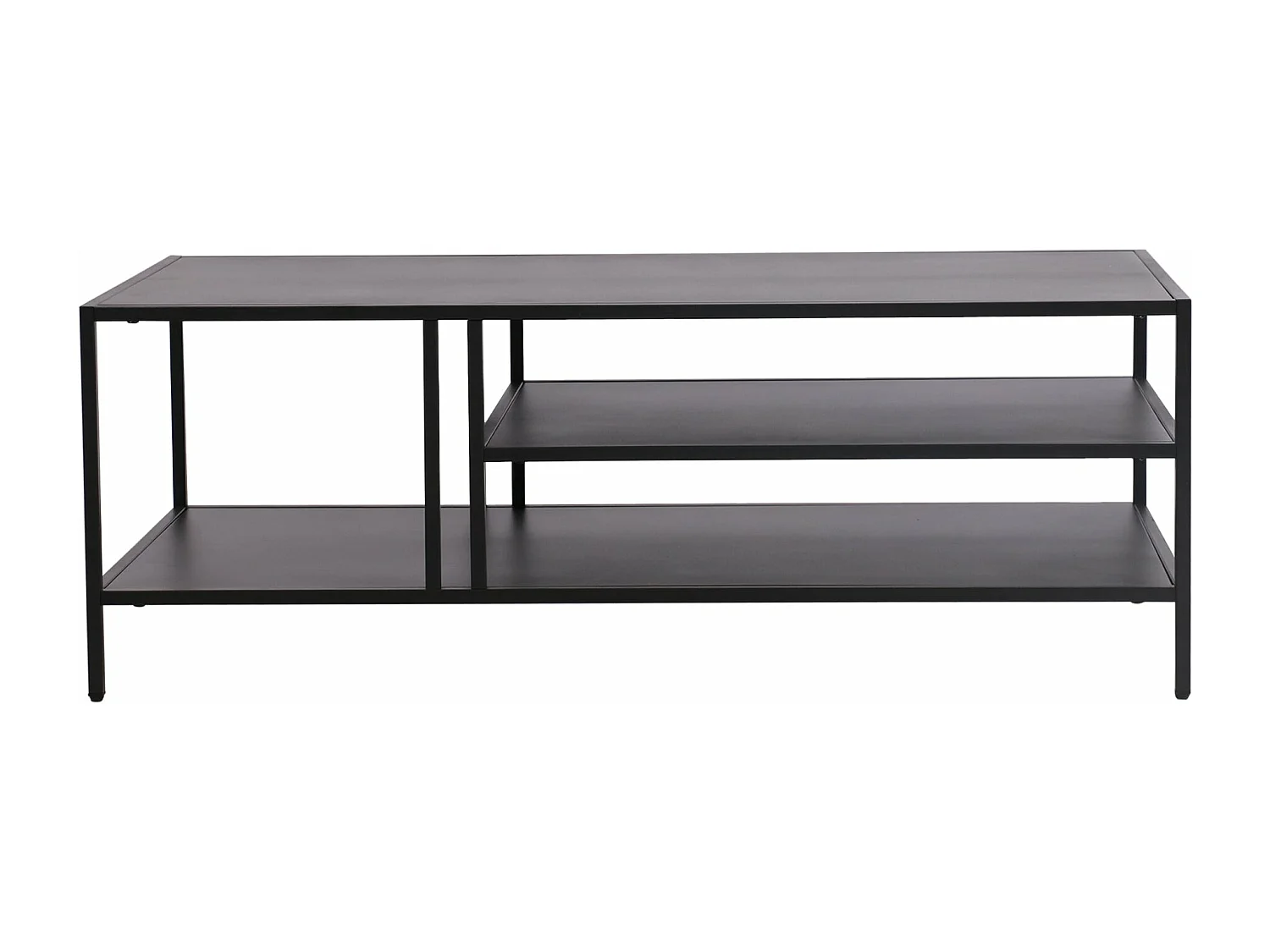 Table basse métal 40 métal argentée 110 x 55 x 40 cm 03_0008452