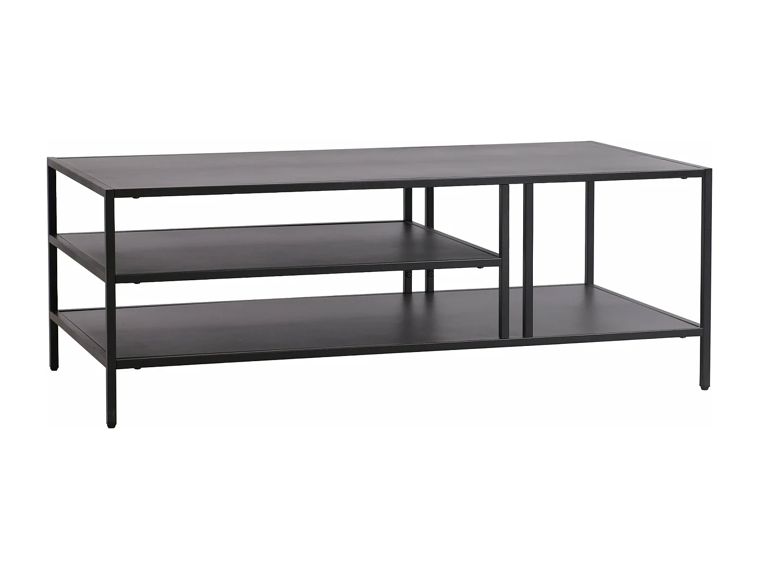 Table basse métal 40 métal argentée 110 x 55 x 40 cm 03_0008452