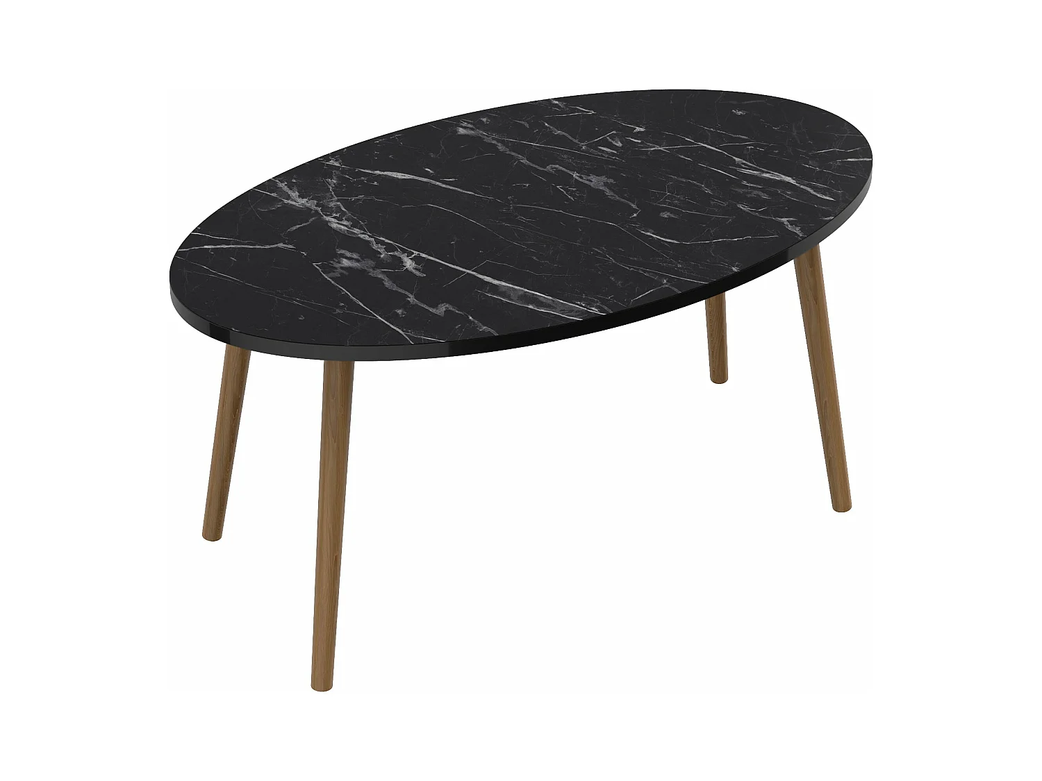Table basse ovale 41 noire 90 x 50 x 41 cm 03_0008503