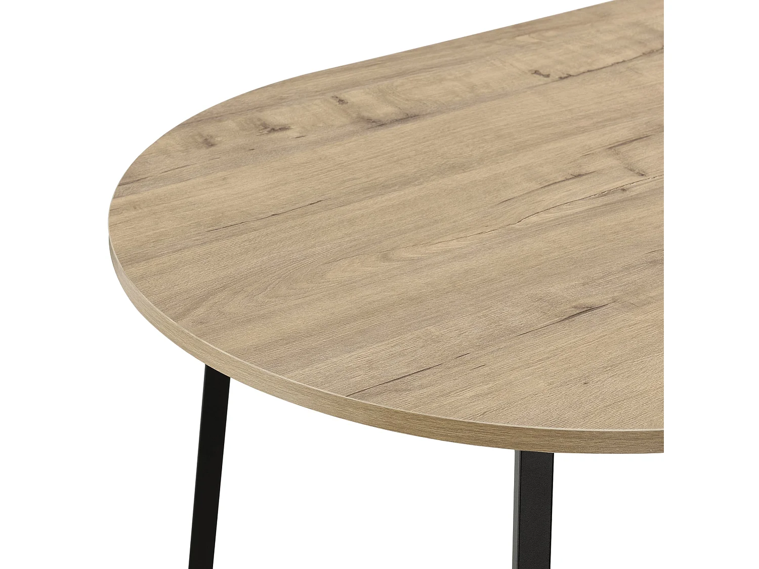 Table basse ovale 100 beige 100 x 60 x 47 cm 03_0008519