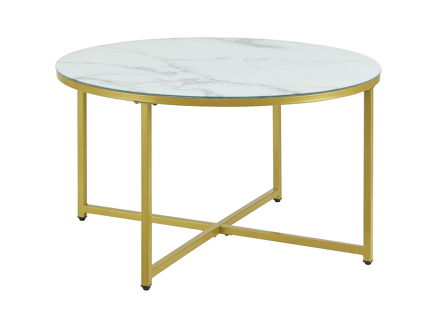 Table basse ronde pour blanche 80 x 80 x 45 cm 03_0008496