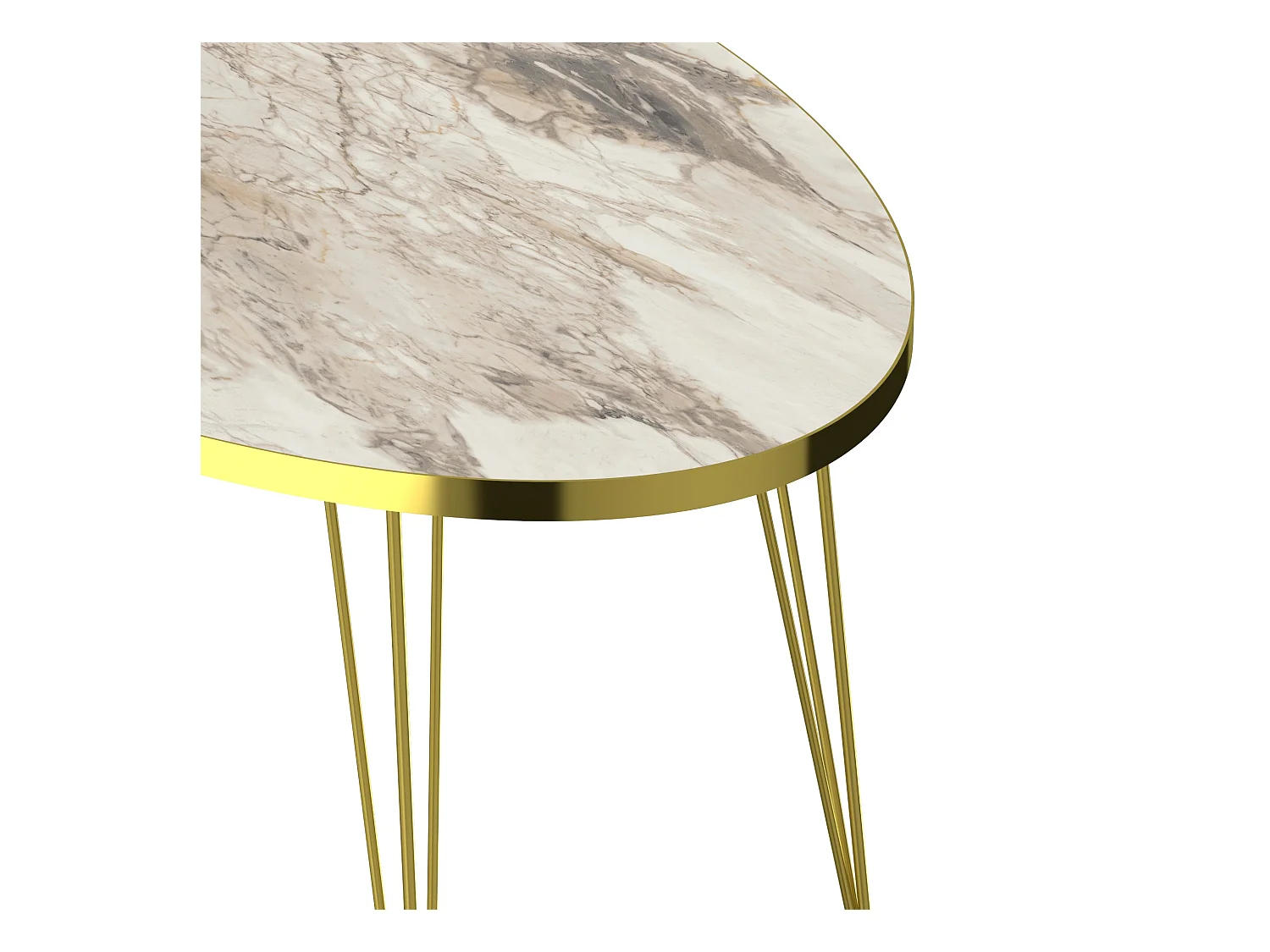 Table basse ovale 43 blanche 90 x 50 x 43 cm 03_0008509