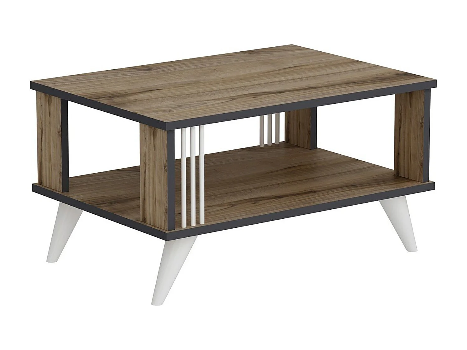 Table basse rectangulaire 40 beige 70 x 50 x 40 cm 03_0008493