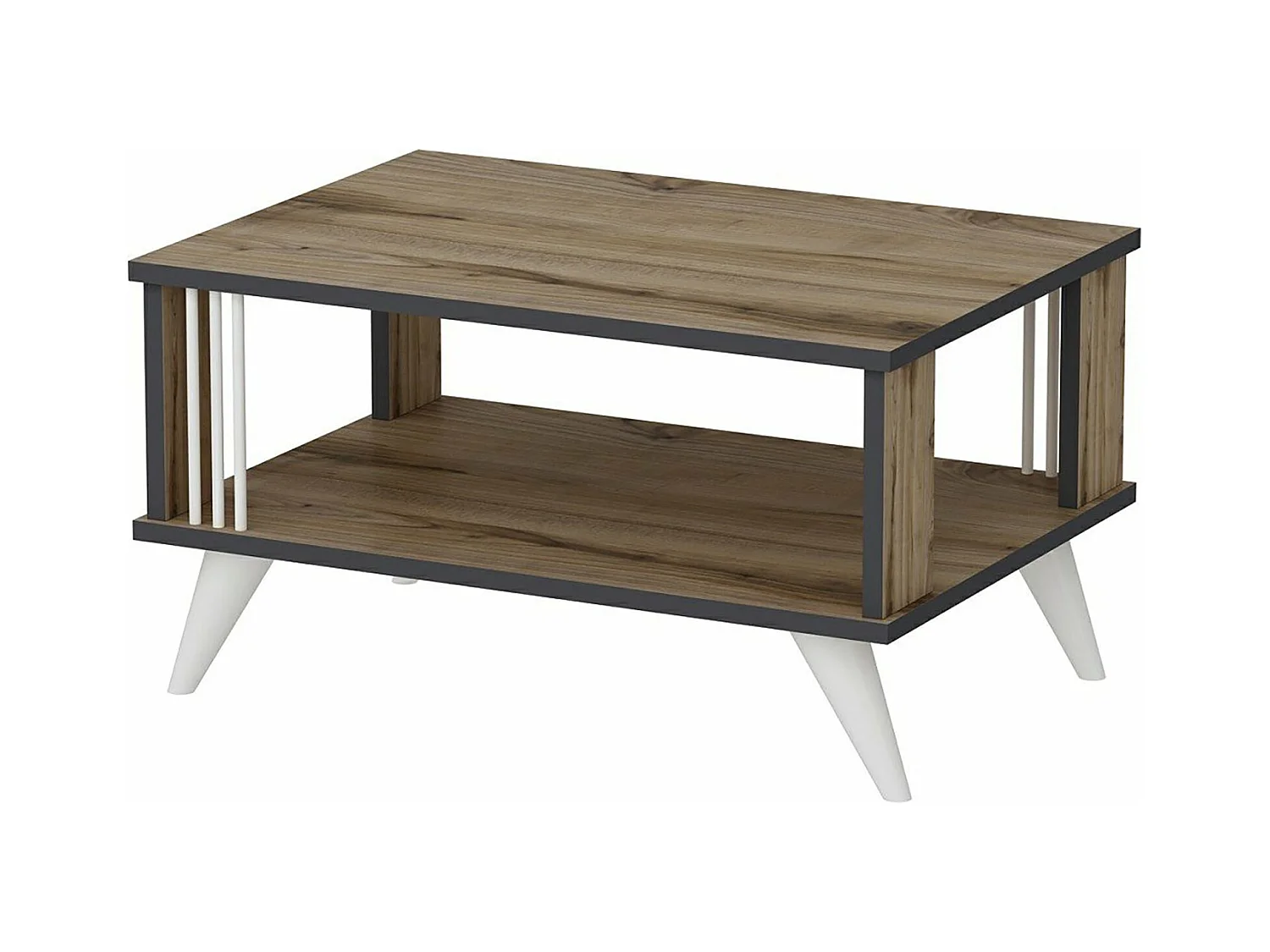 Table basse rectangulaire 40 beige 70 x 50 x 40 cm 03_0008493