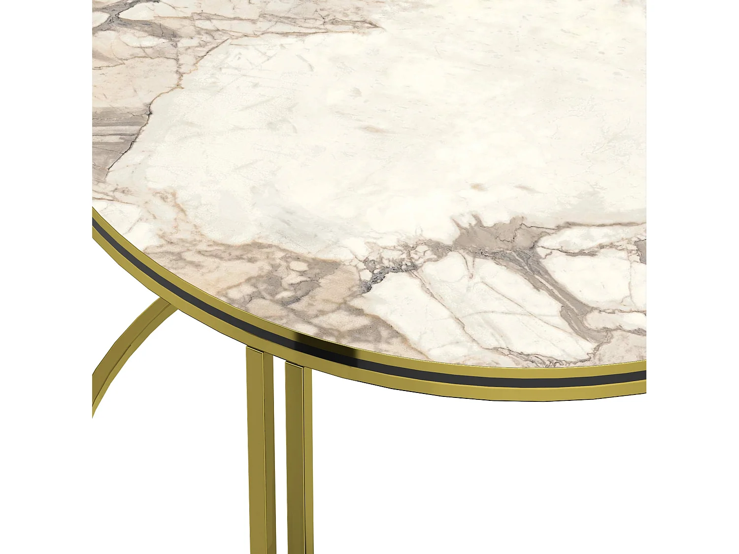 Table basse ronde 50 blanche 80 x 80 x 50 cm 03_0008424