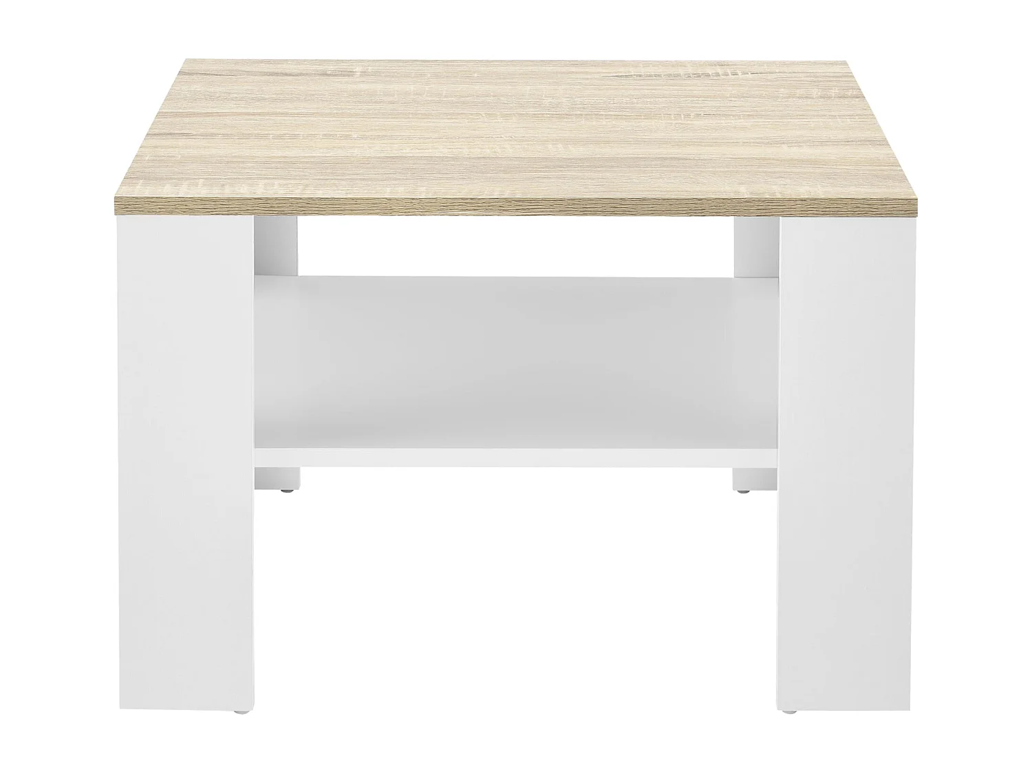 Table basse de salon blanche 60 x 60 x 40 cm 03_0008432