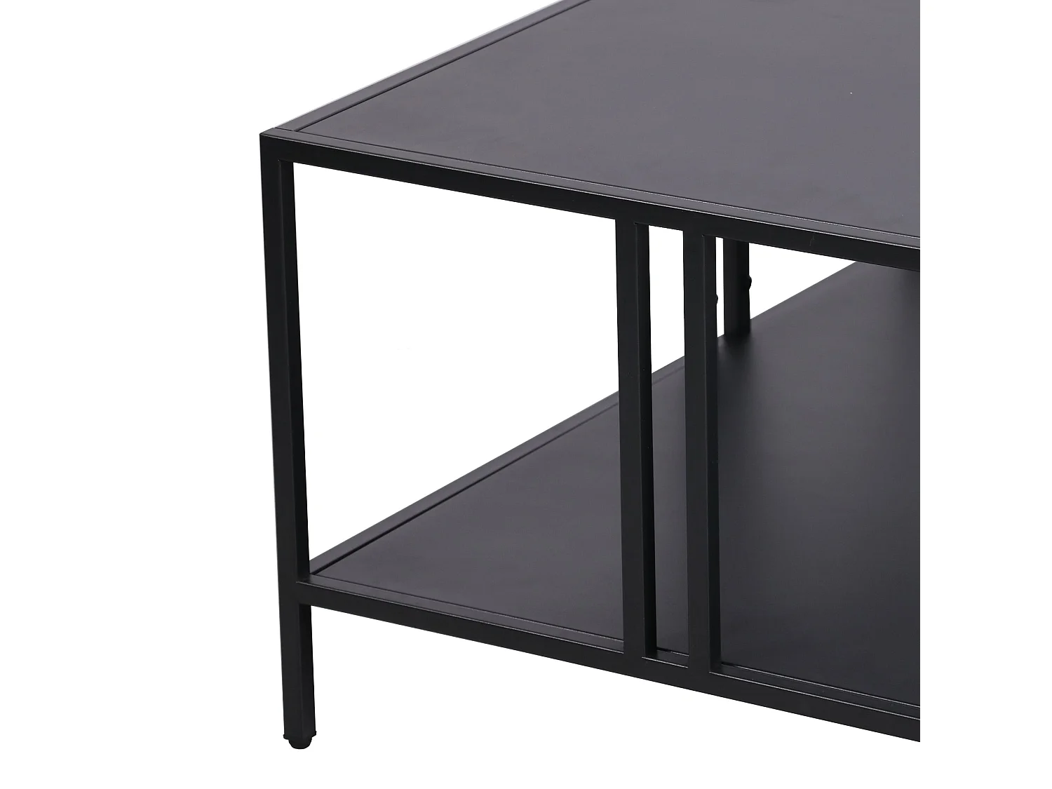 Table basse métal 40 métal argentée 80 x 80 x 40 cm 03_0008453