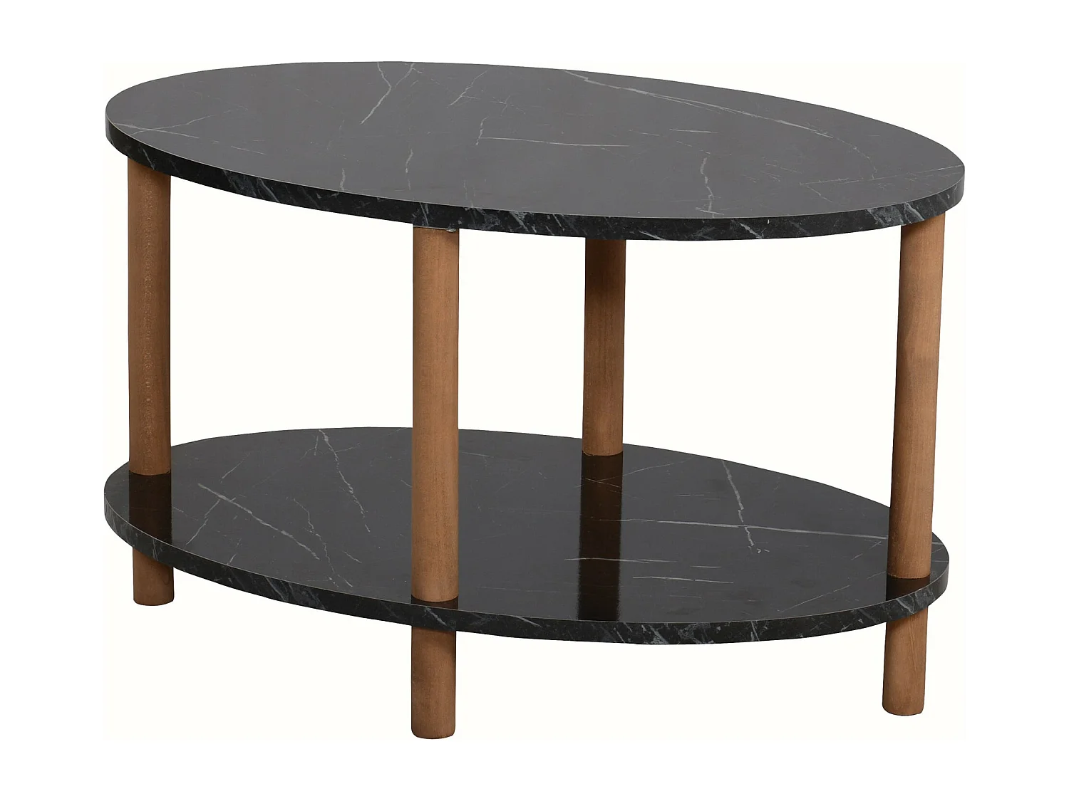 Table basse ovale 43 noire 70 x 44 x 43 cm 03_0008481