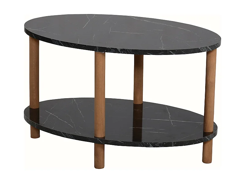 Table basse ovale 43 noire 70 x 44 x 43 cm 03_0008481
