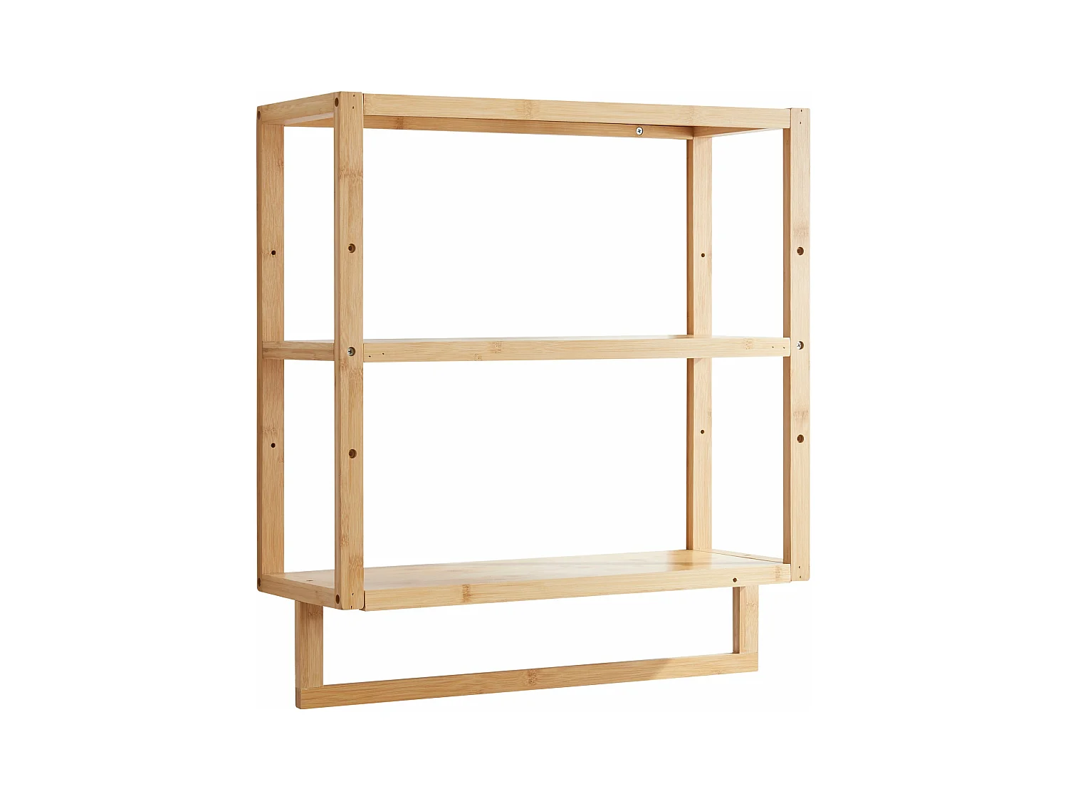 Étagère murale de salle bambou marron 52 x 21 x 58.5 cm 03_0007025